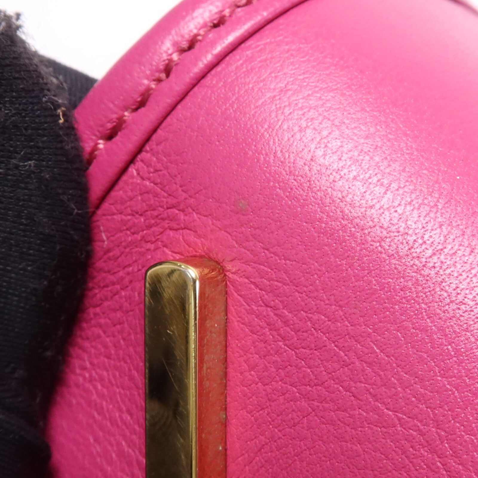 LOEWE 牛皮皮革Amazona金扣手挽肩背兩用袋