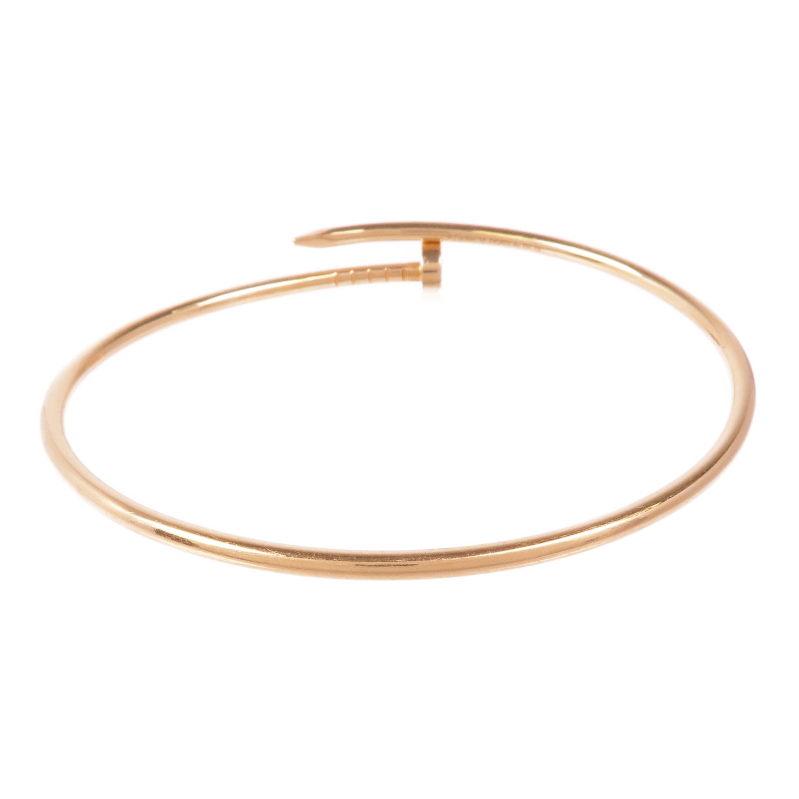 CARTIER 18K玫瑰金Juste Un Clou Small手鐲