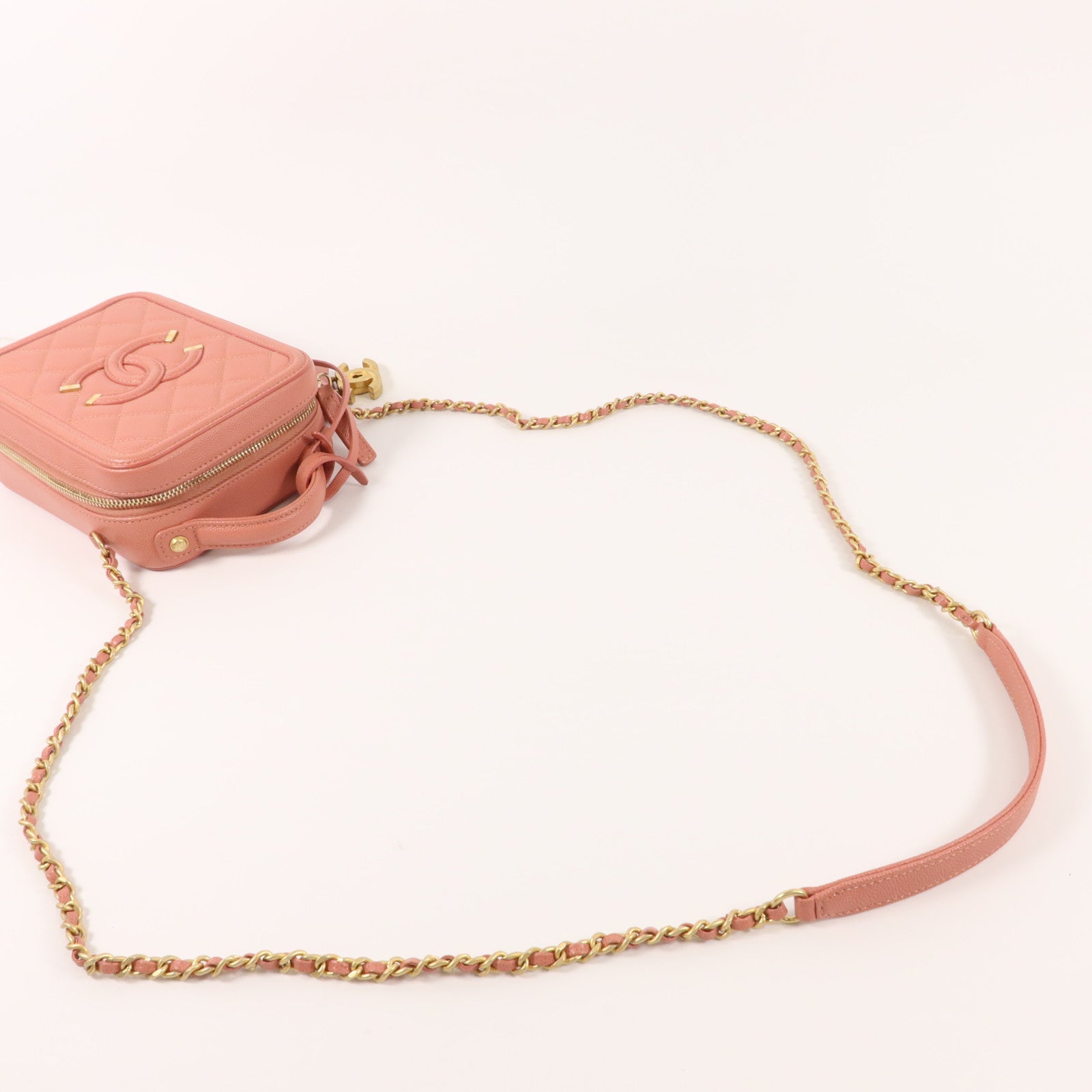 CHANEL 牛皮皮革2 Way Shoulder Bag手挽肩背兩用袋