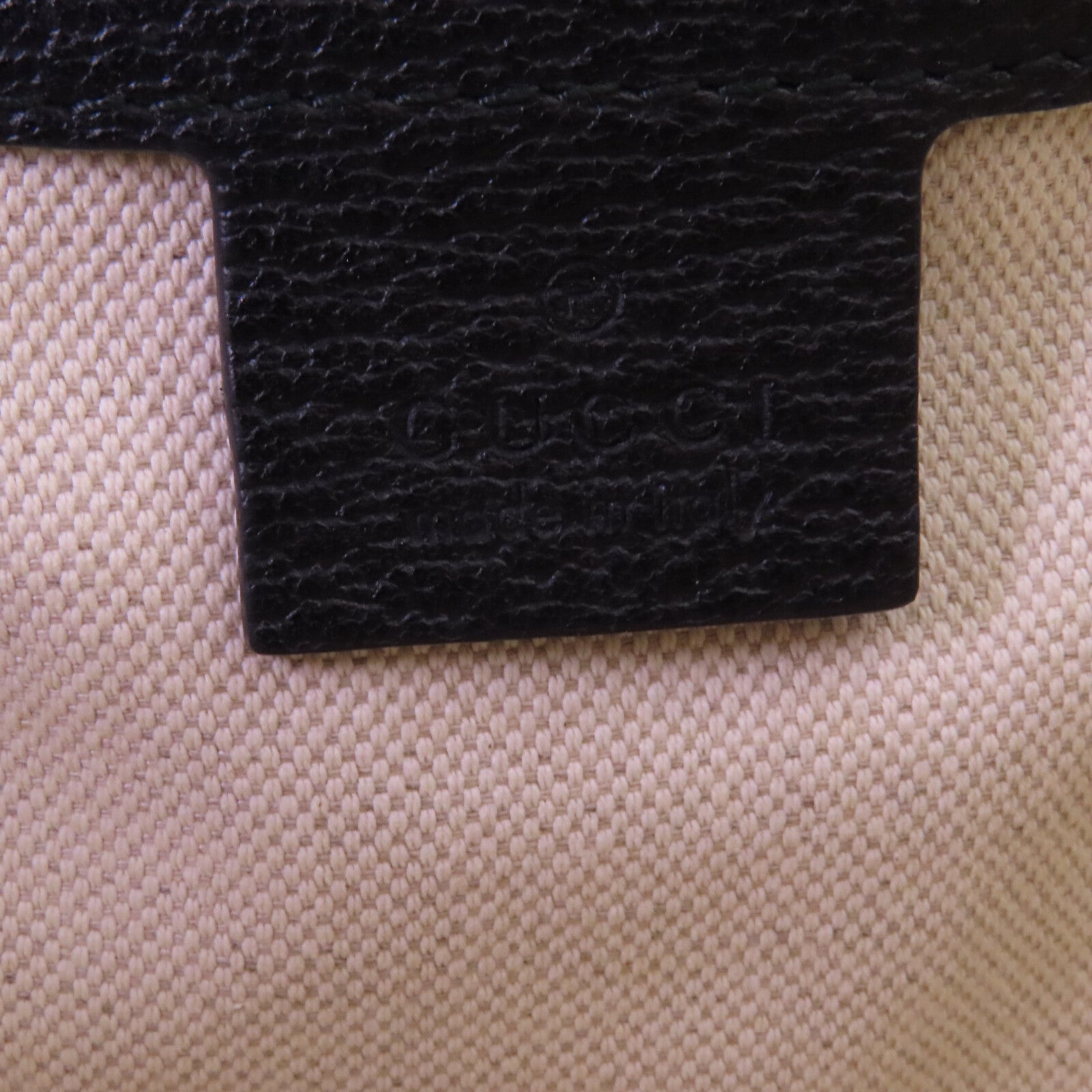 GUCCI 牛皮皮革Bee Star Hand Bag金扣手挽袋