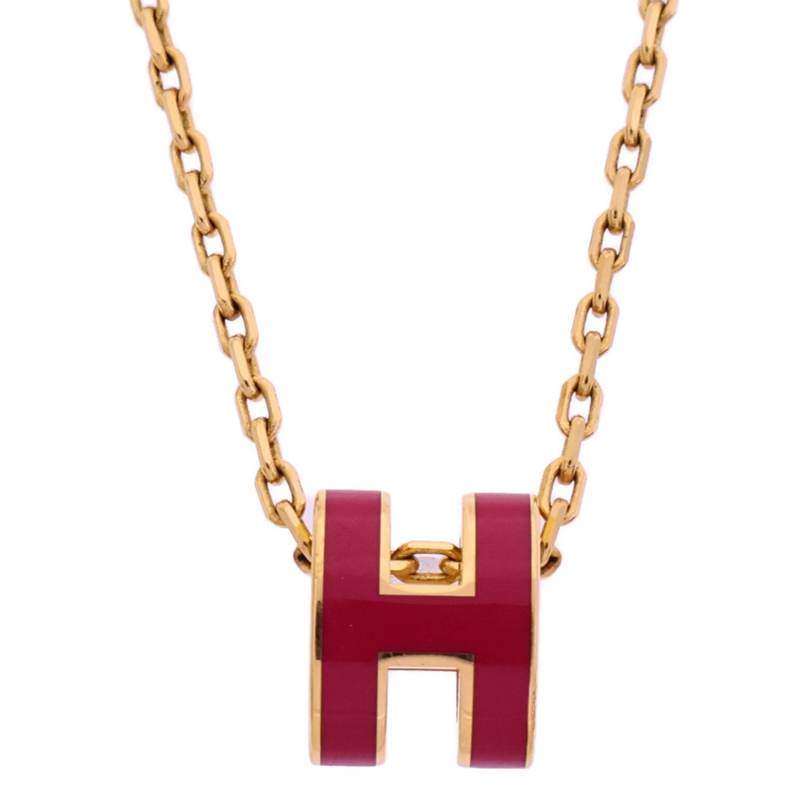 HERMES 金屬Mini Pop H項鍊