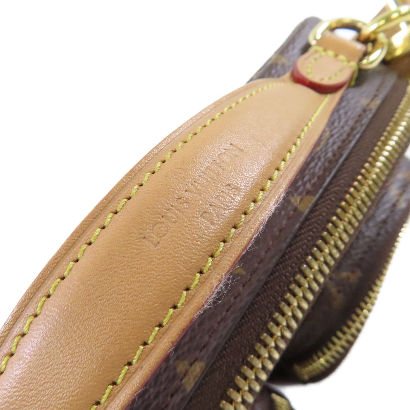 LOUIS VUITTON 【激減優惠】Monogram Utility Shoulder Bag金扣手挽肩背兩用袋啡色