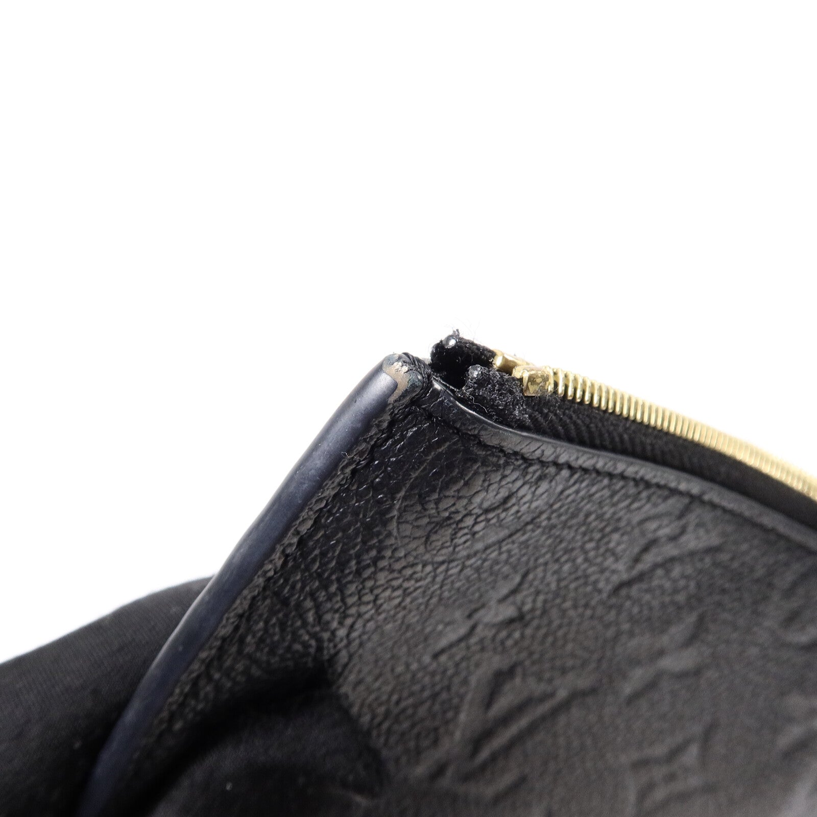 LOUIS VUITTON Monogram Empreinte Felicie Pochette 金扣鏈帶肩背袋