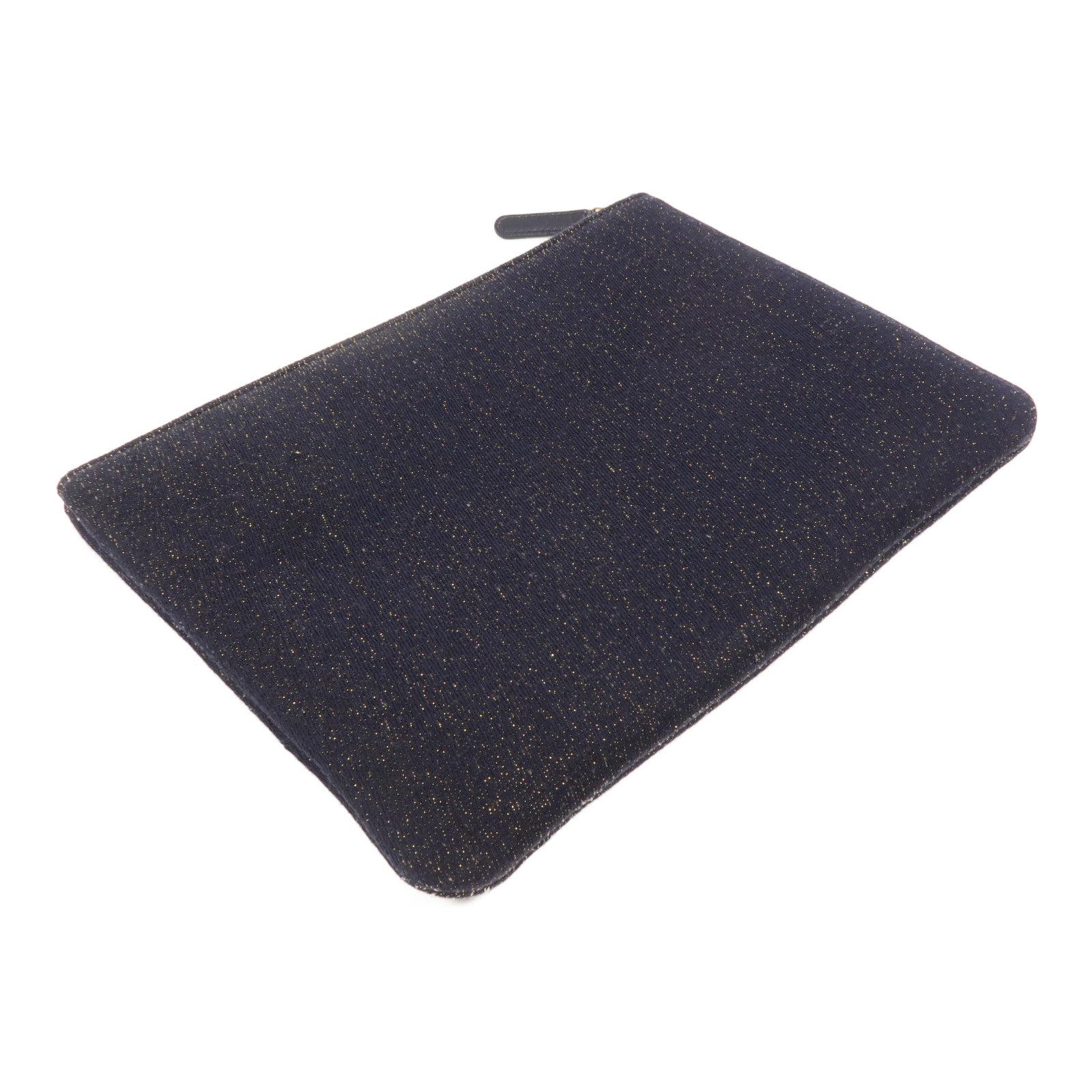 CHANEL 帆布Deauville Clutch Medium手拿包