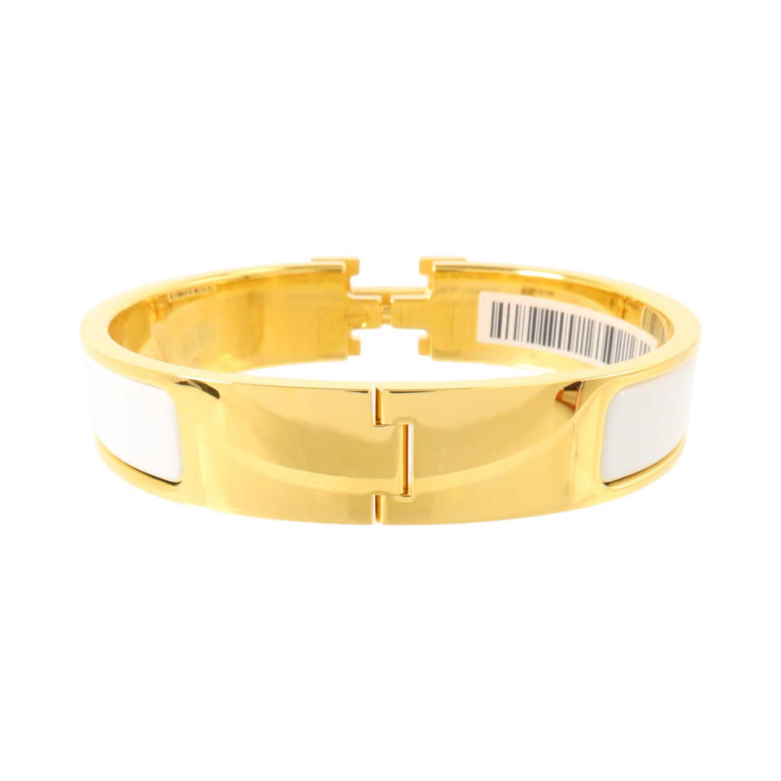 HERMES 金屬/琺瑯Clic H Bracelet金扣手鏈