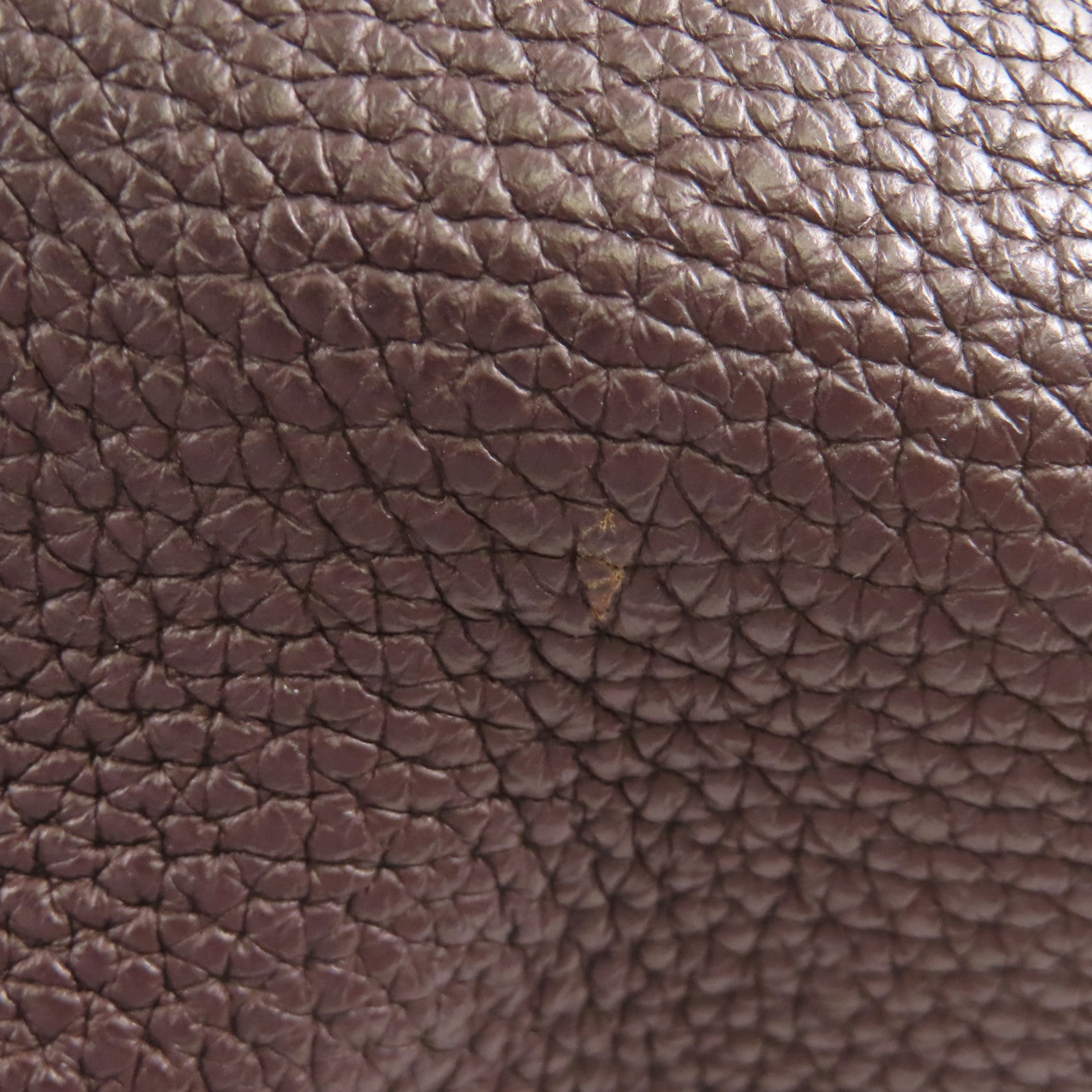 HERMES GHW Picotin MM Tote Bag Clemence Leather Rouge Sellier