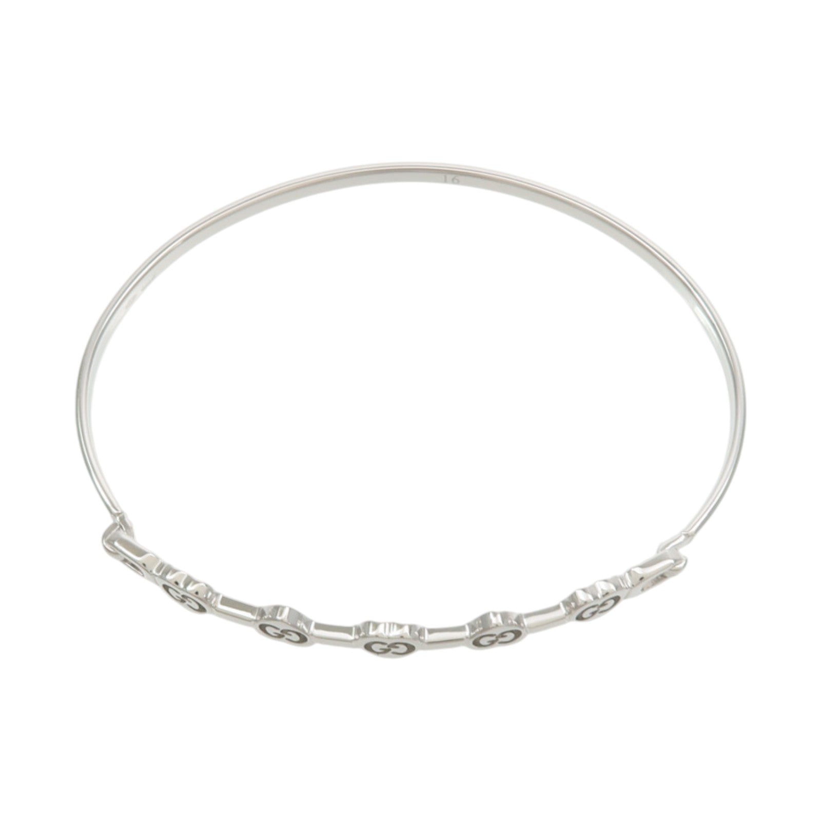 GUCCI 18K白金Bracelet手鐲