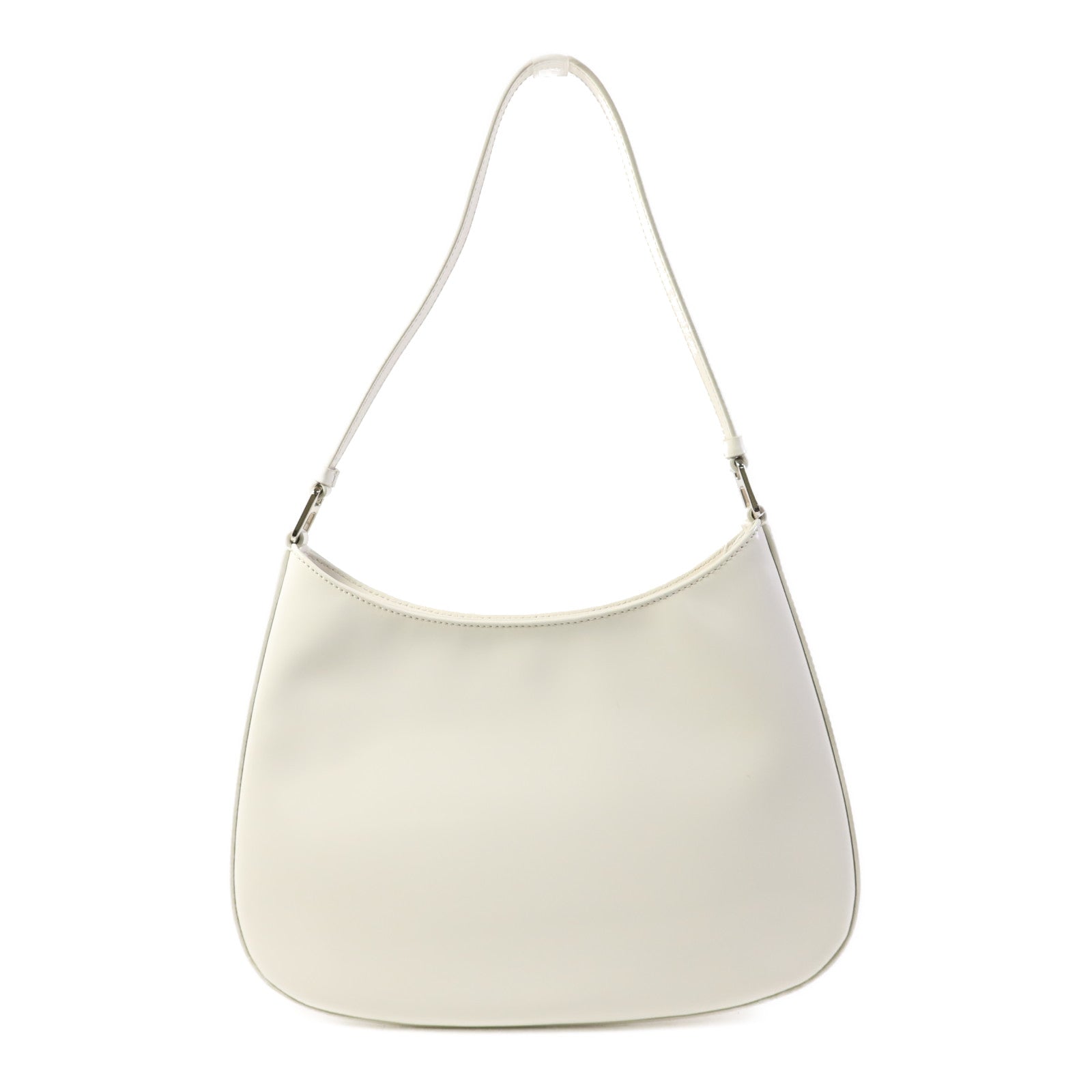 PRADA 皮革Cleo銀扣肩背袋