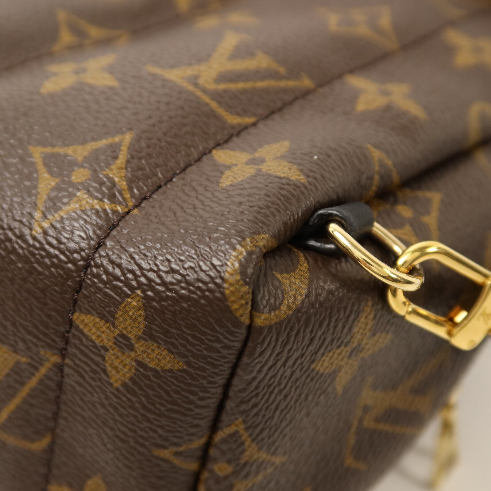 LOUIS VUITTON Monogram Palm Springs Mini金扣背包