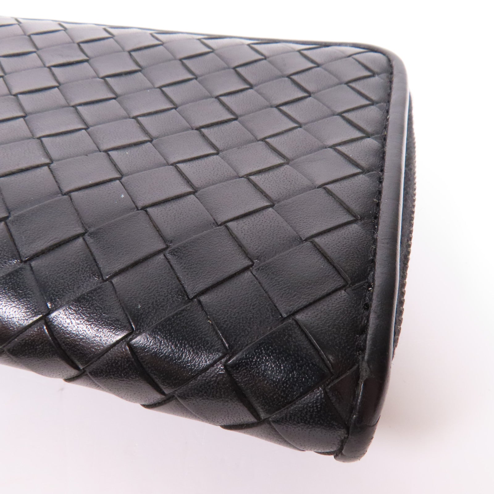 BOTTEGA VENETA 【激減優惠】羊皮皮革Long Wallet長錢包