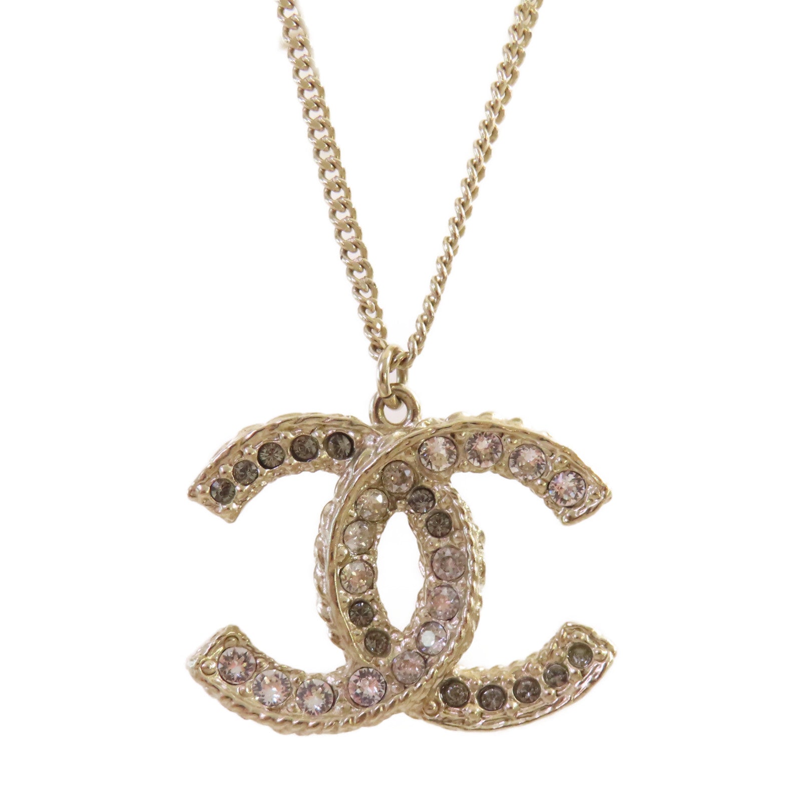 CHANEL 金屬CC Necklace項鏈金屬