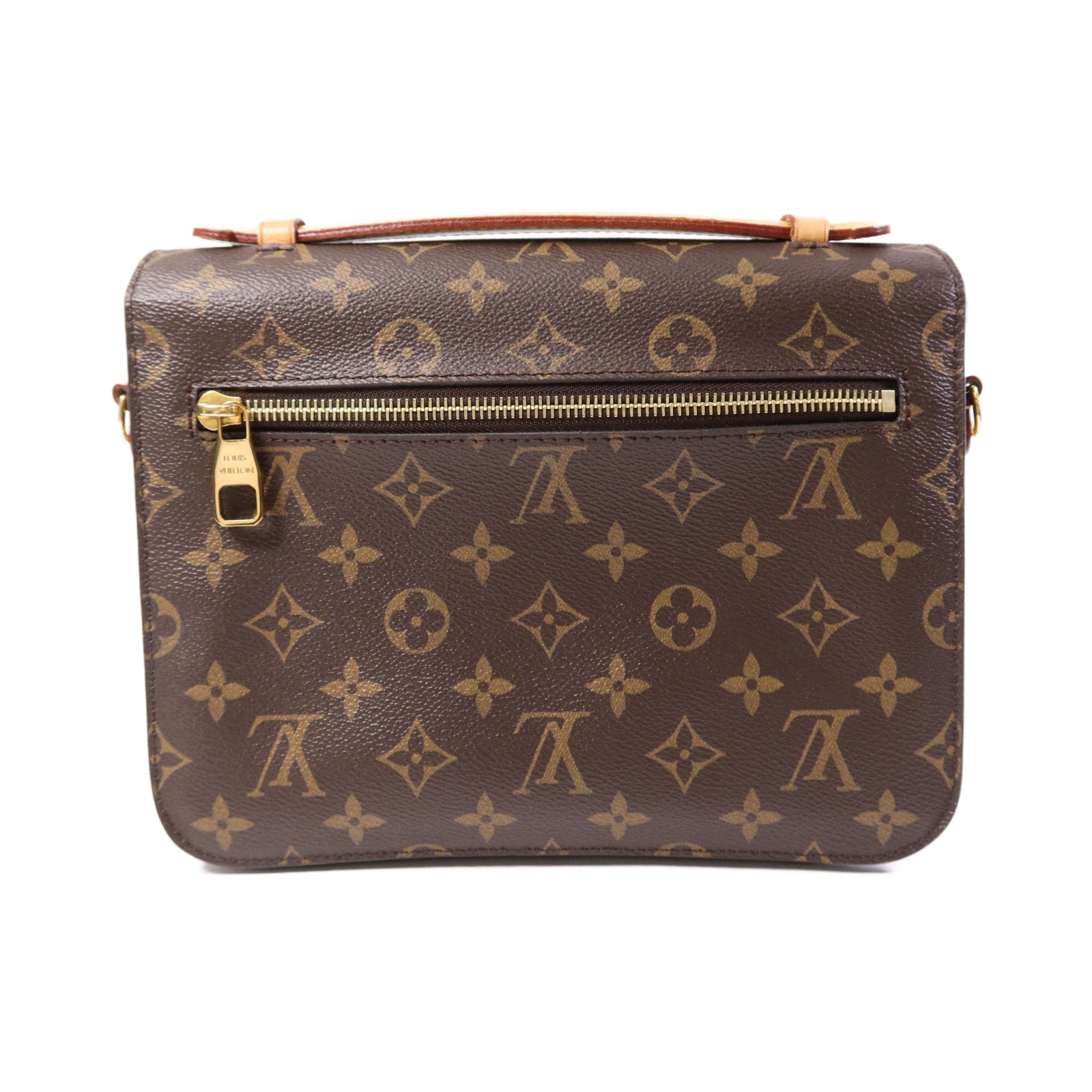 LOUIS VUITTON Monogram Pochette Metis MM金扣手挽肩背兩用袋