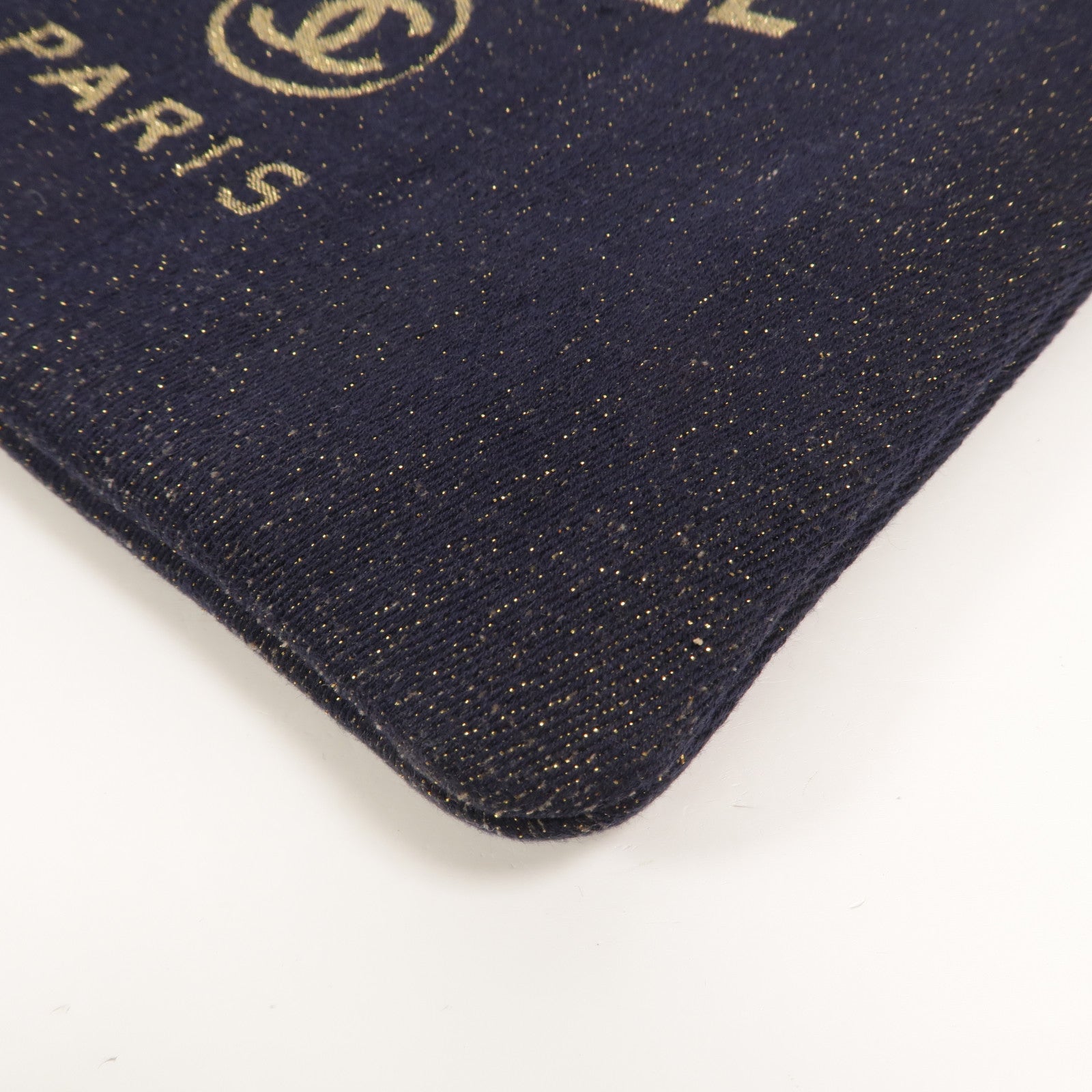 CHANEL 帆布Deauville Clutch Medium手拿包