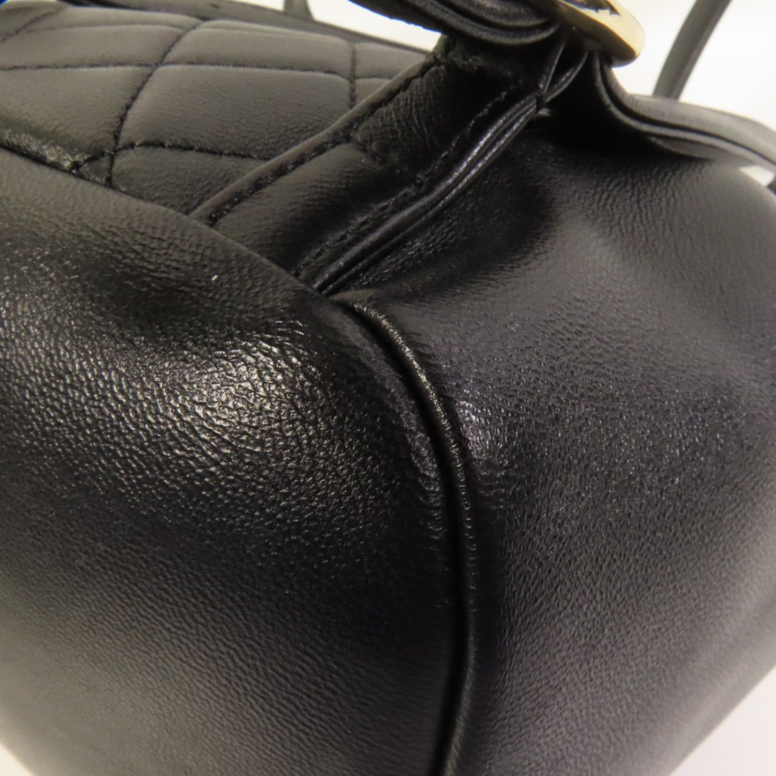CHANEL 【激減優惠】牛皮皮革Duma Backpack金扣背包