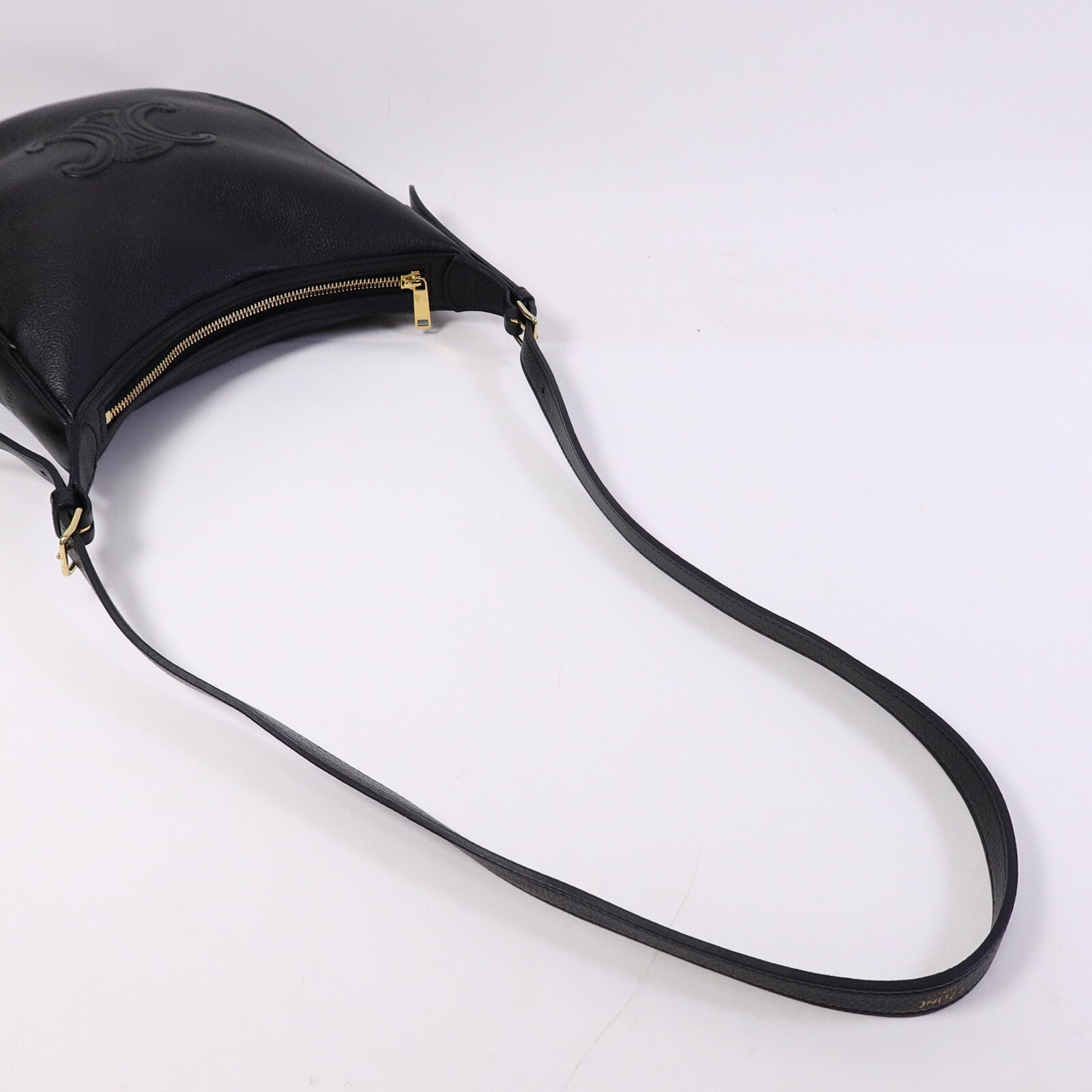 CELINE 牛皮皮革Heloise Triomphe肩背袋