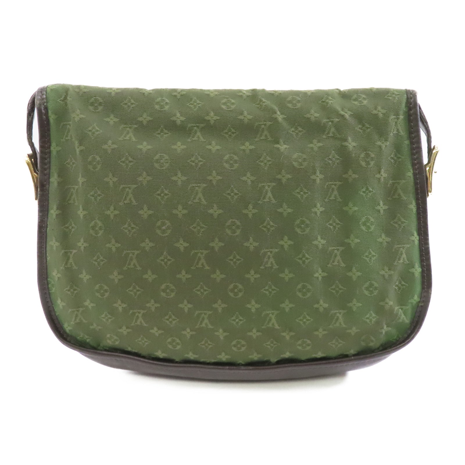 LOUIS VUITTON Monogram Mini Berangere金扣肩背袋綠色