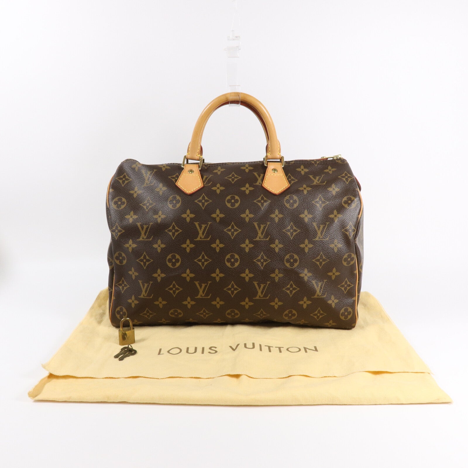 LOUIS VUITTON Monogram Speedy 35手挽袋