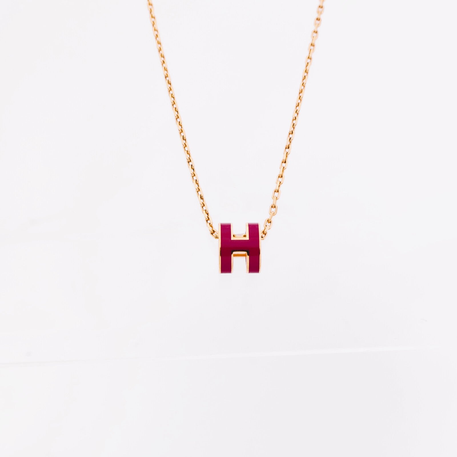 HERMES 金屬Mini Pop H項鍊