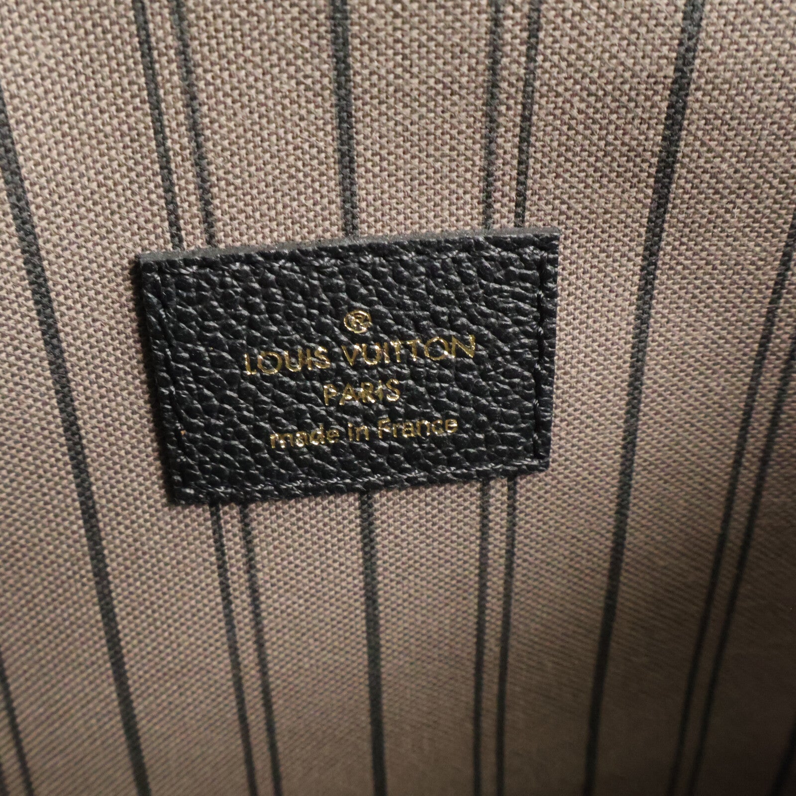 LOUIS VUITTON Monogram Empreinte Pochette Metis金扣手挽肩背兩用袋