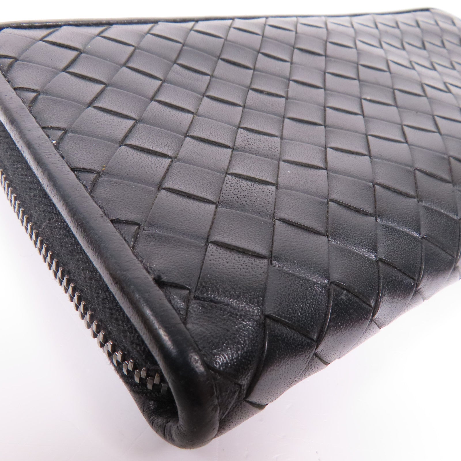 BOTTEGA VENETA 【激減優惠】羊皮皮革Long Wallet長錢包
