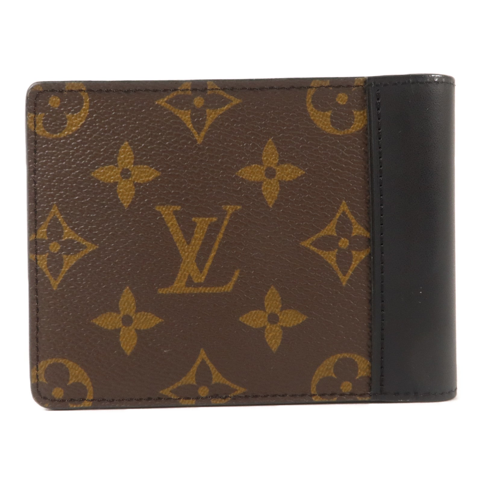 LOUIS VUITTON Monogram Macassar Multiple Wallet錢包