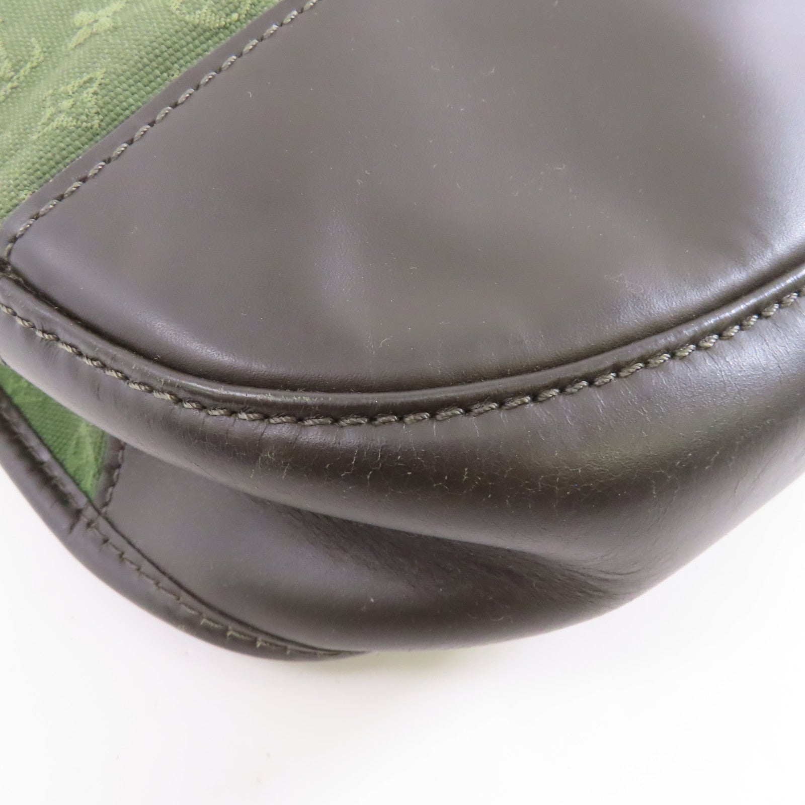 LOUIS VUITTON Monogram Mini Berangere金扣肩背袋綠色
