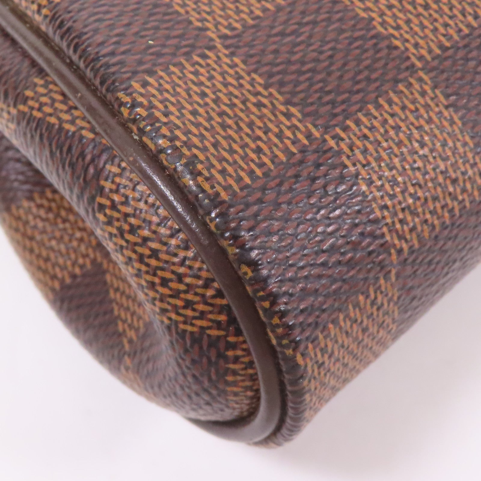 LOUIS VUITTON Damier Eva金扣手挽肩背兩用袋
