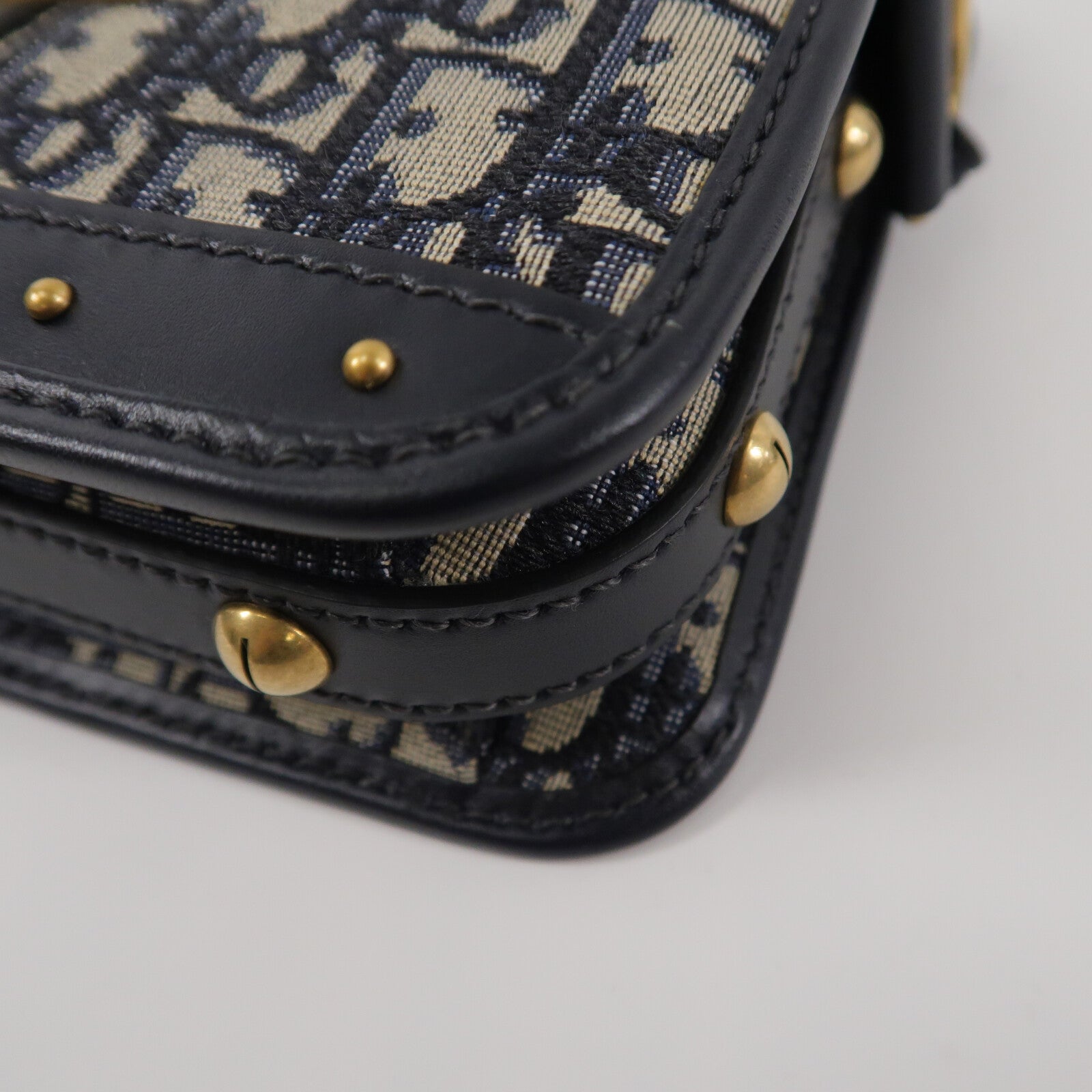 Dior 帆布Oblique Square Dior Addict Flap Bag肩背袋