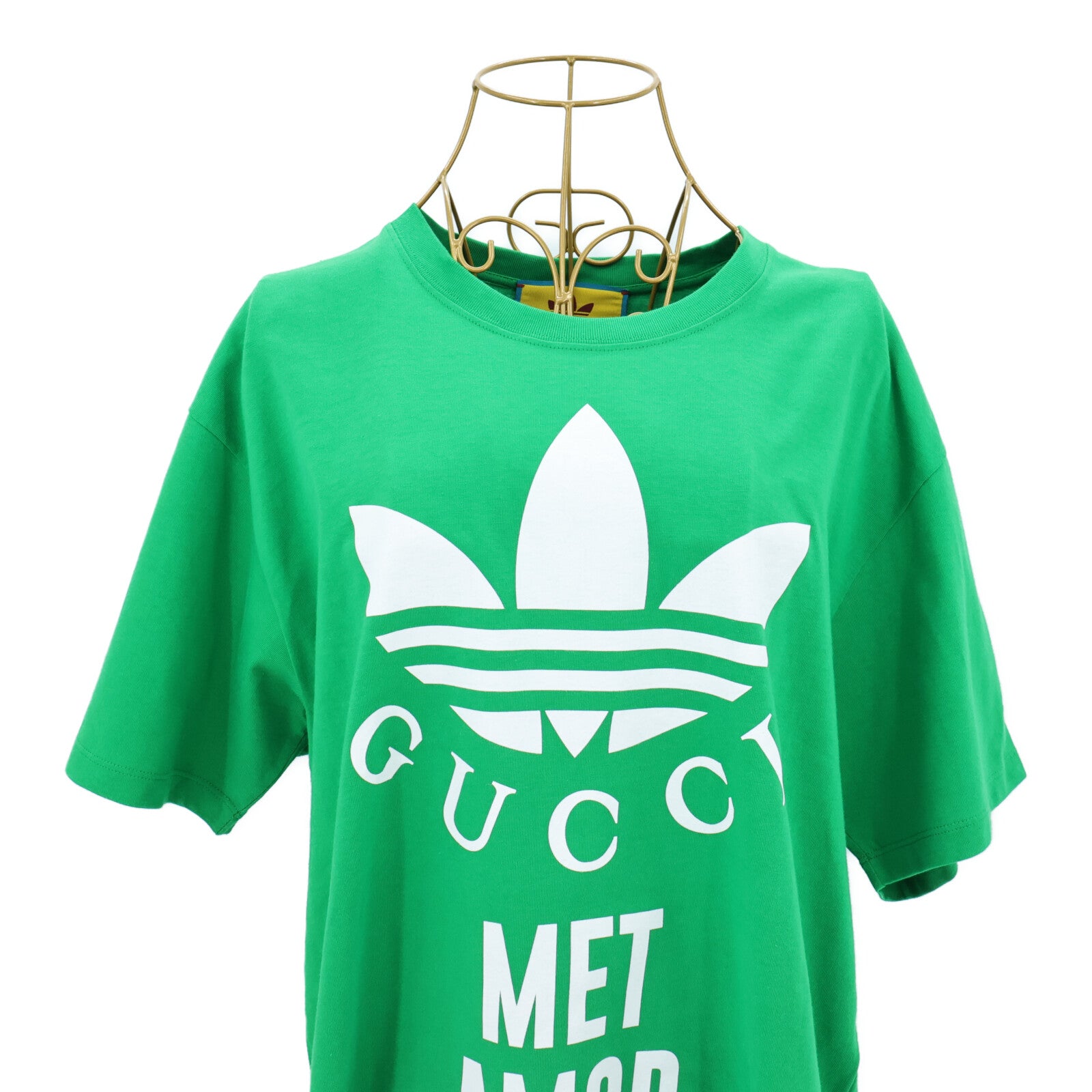 GUCCI Gucci x adidas Cotton Crewneck T-Shirt上衣