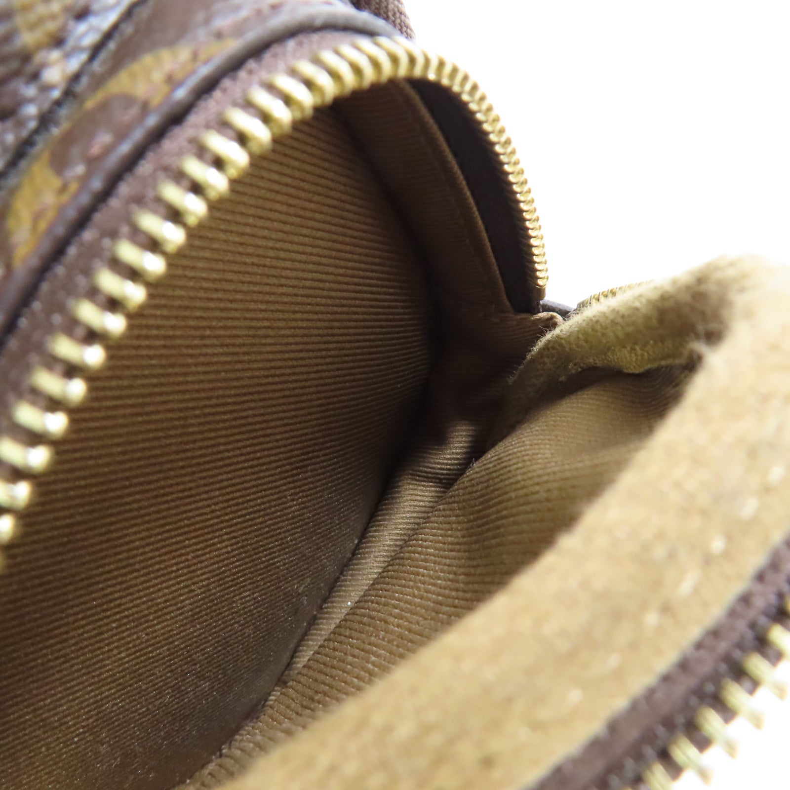 LOUIS VUITTON 【激減優惠】Monogram Utility Shoulder Bag金扣手挽肩背兩用袋啡色