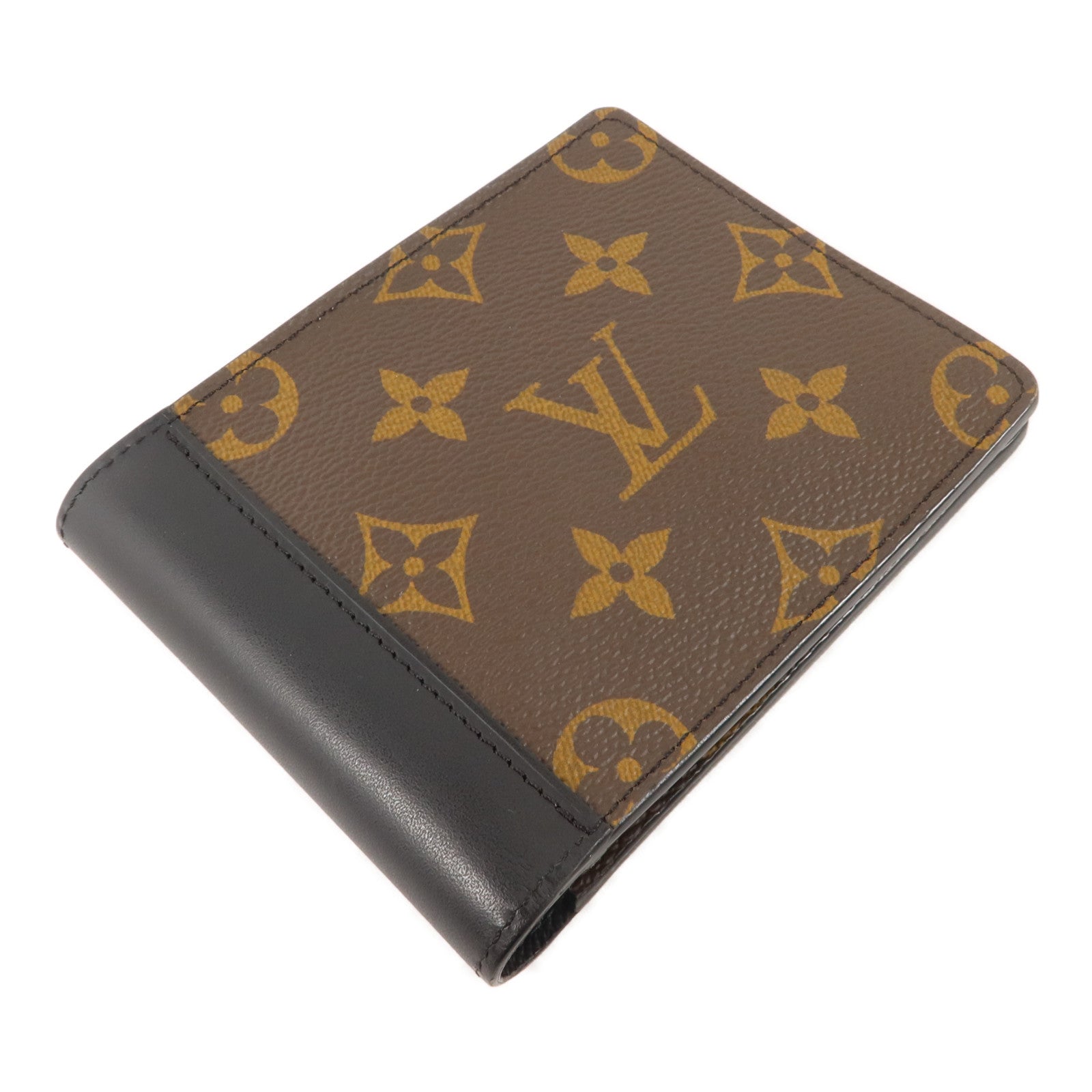 LOUIS VUITTON Monogram Macassar Multiple Wallet錢包
