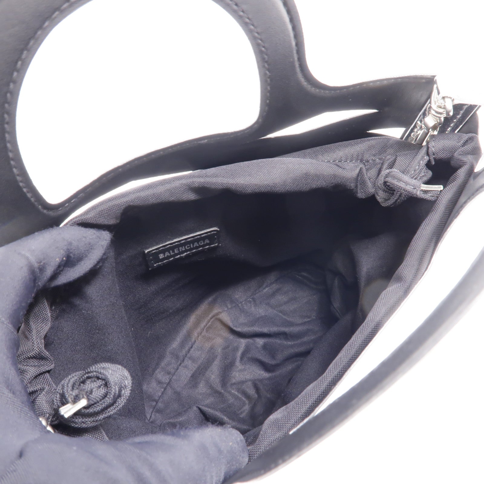 BALENCIAGA 漆皮皮革Neo Basket手挽肩背兩用袋