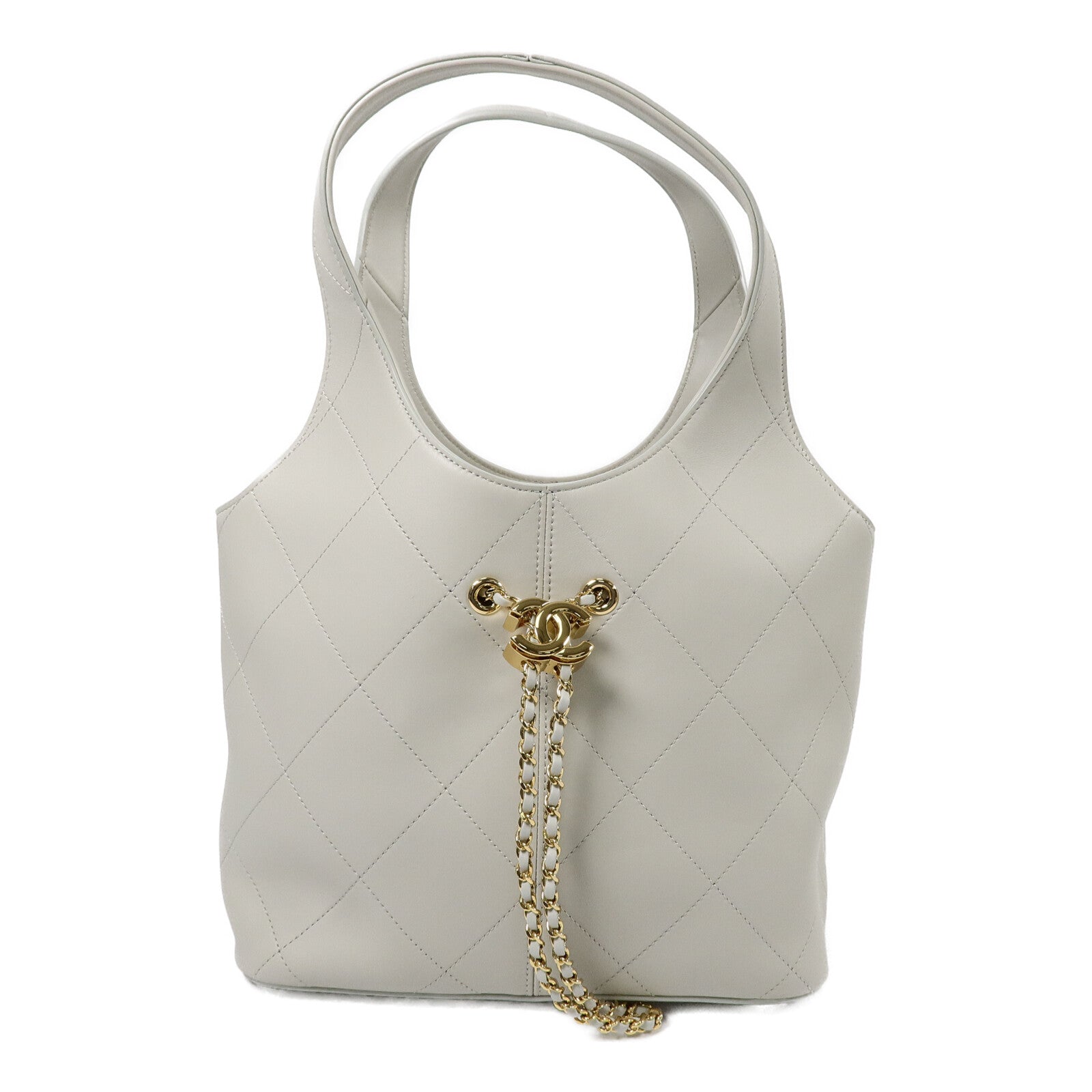 CHANEL 牛皮皮革Hobo Bag手挽袋
