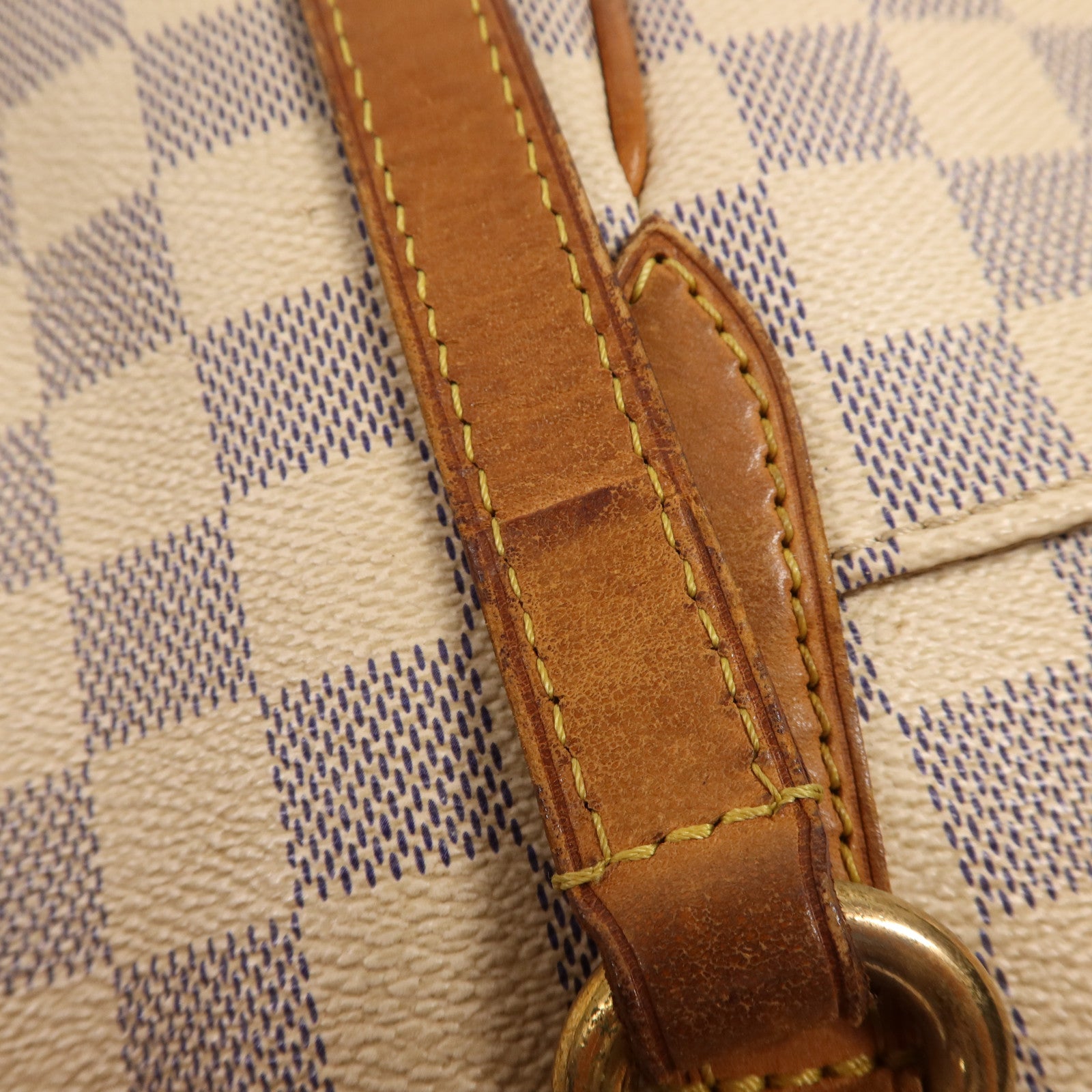 LOUIS VUITTON Damier Azur Totally PM金扣肩背袋