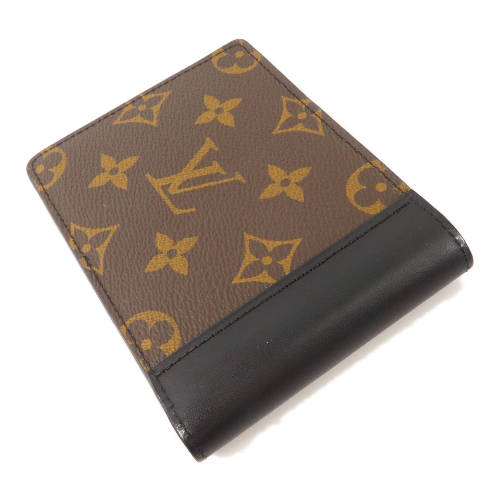 LOUIS VUITTON Monogram Macassar Multiple Wallet錢包
