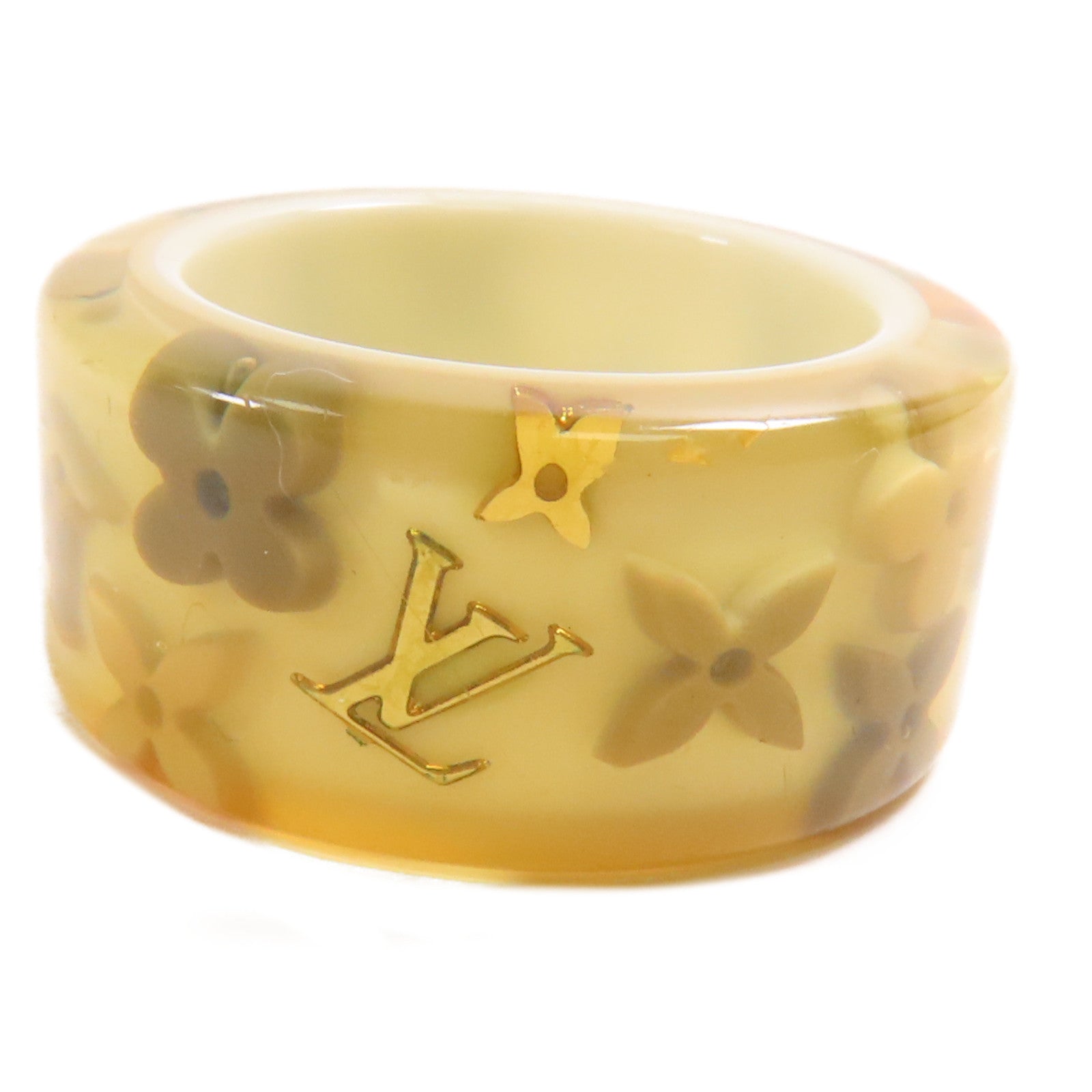 LOUIS VUITTON PVC Rings戒指US#7.5