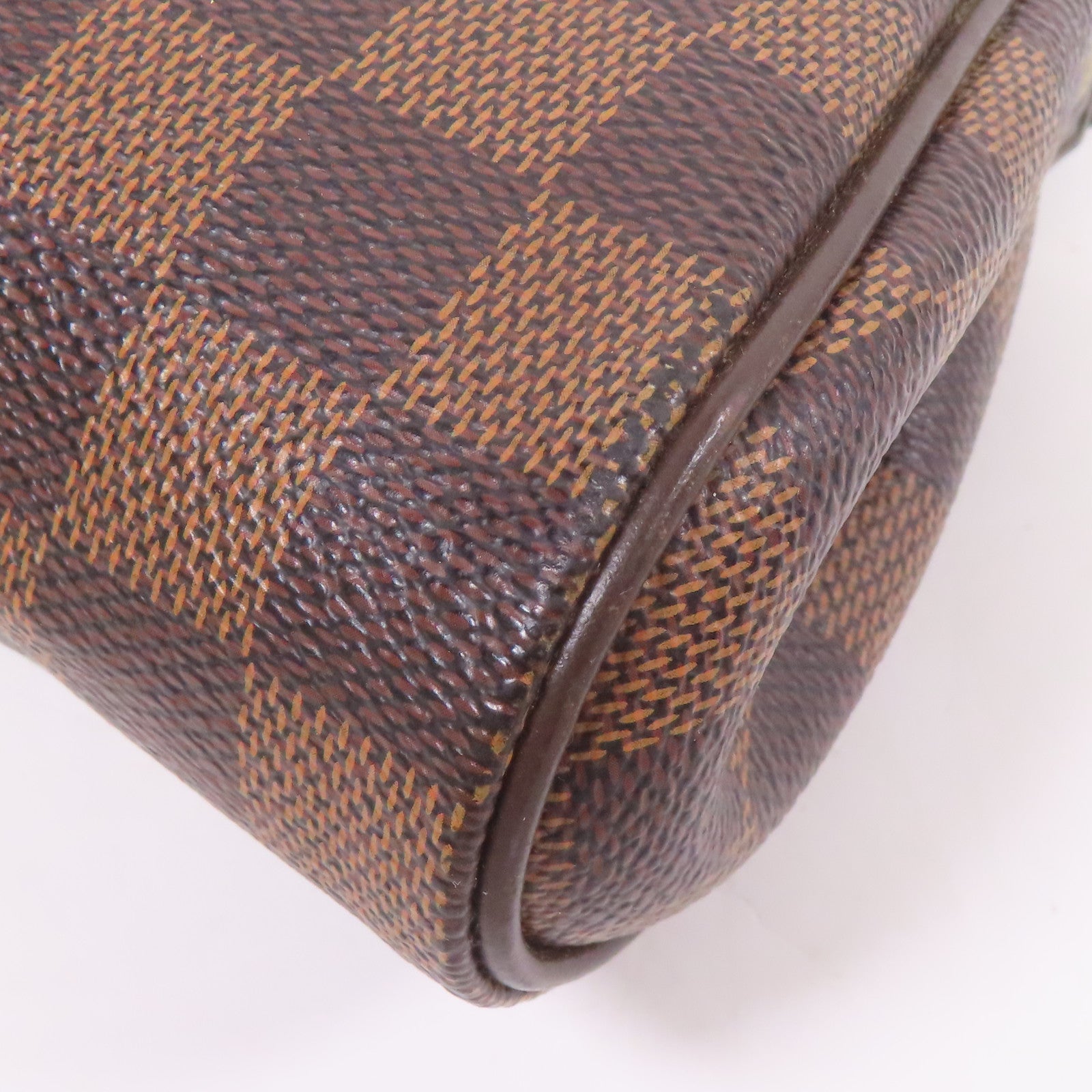 LOUIS VUITTON Damier Eva金扣手挽肩背兩用袋