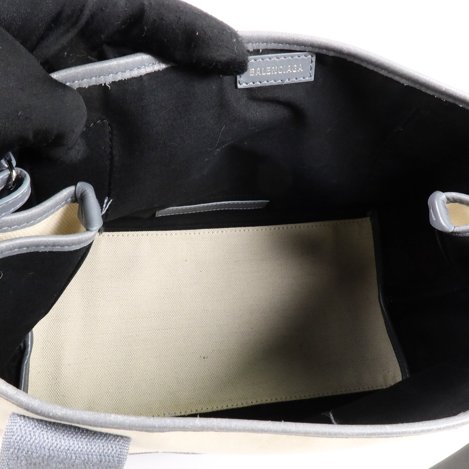 BALENCIAGA 帆布Cabas Tote Bag肩背袋