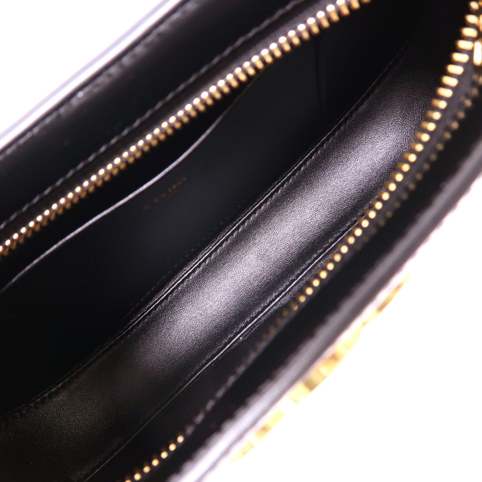 CELINE 牛皮皮革Tilly Medium金扣肩背袋