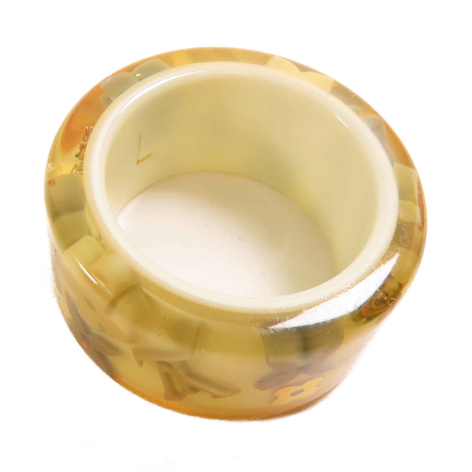 LOUIS VUITTON PVC Rings戒指US#7.5