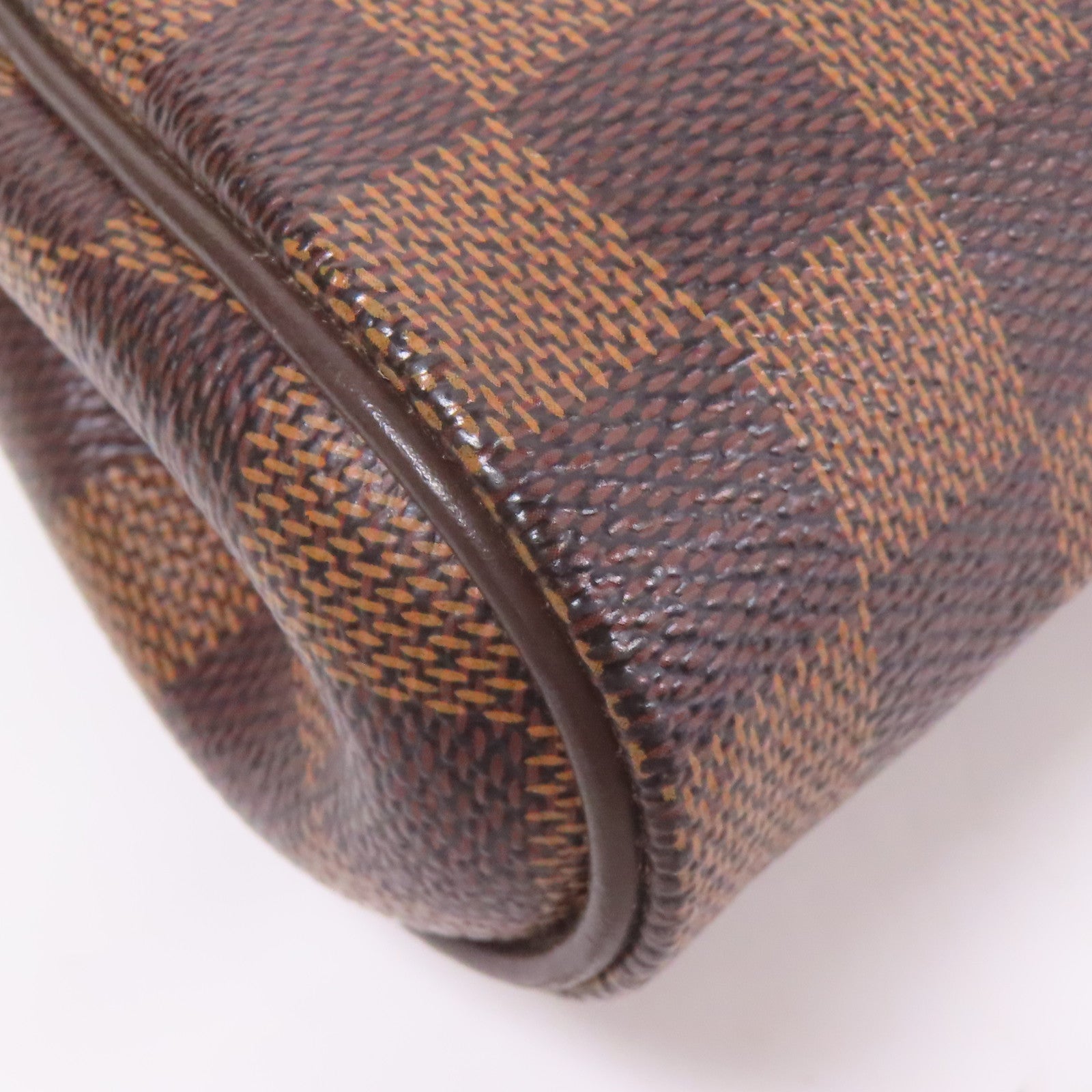LOUIS VUITTON Damier Eva金扣手挽肩背兩用袋