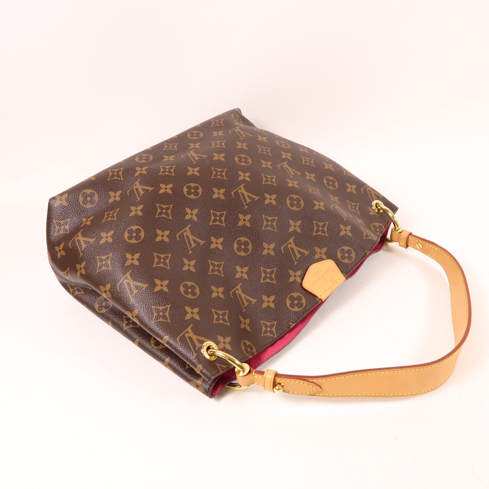 LOUIS VUITTON Monogram Graceful PM金扣肩背袋
