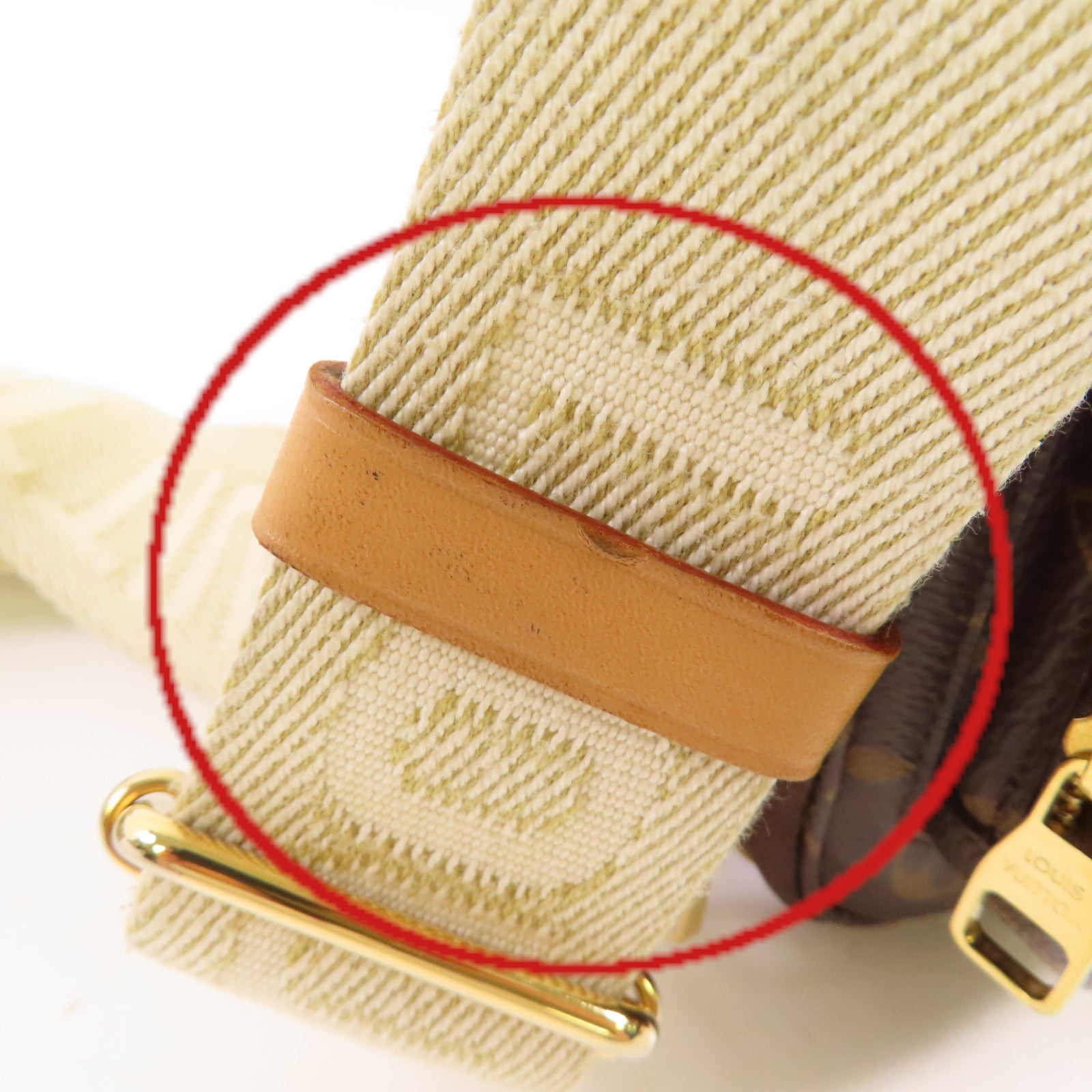 LOUIS VUITTON 【激減優惠】Monogram Utility Shoulder Bag金扣手挽肩背兩用袋啡色