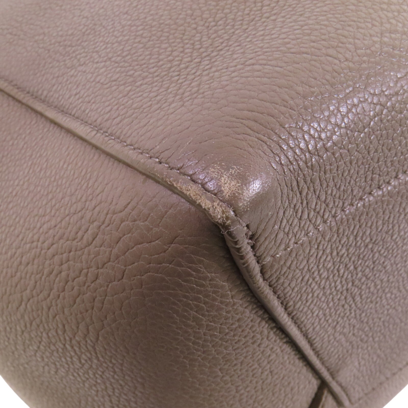 CELINE 牛皮皮革Sangle Bucket Bag金扣肩背袋