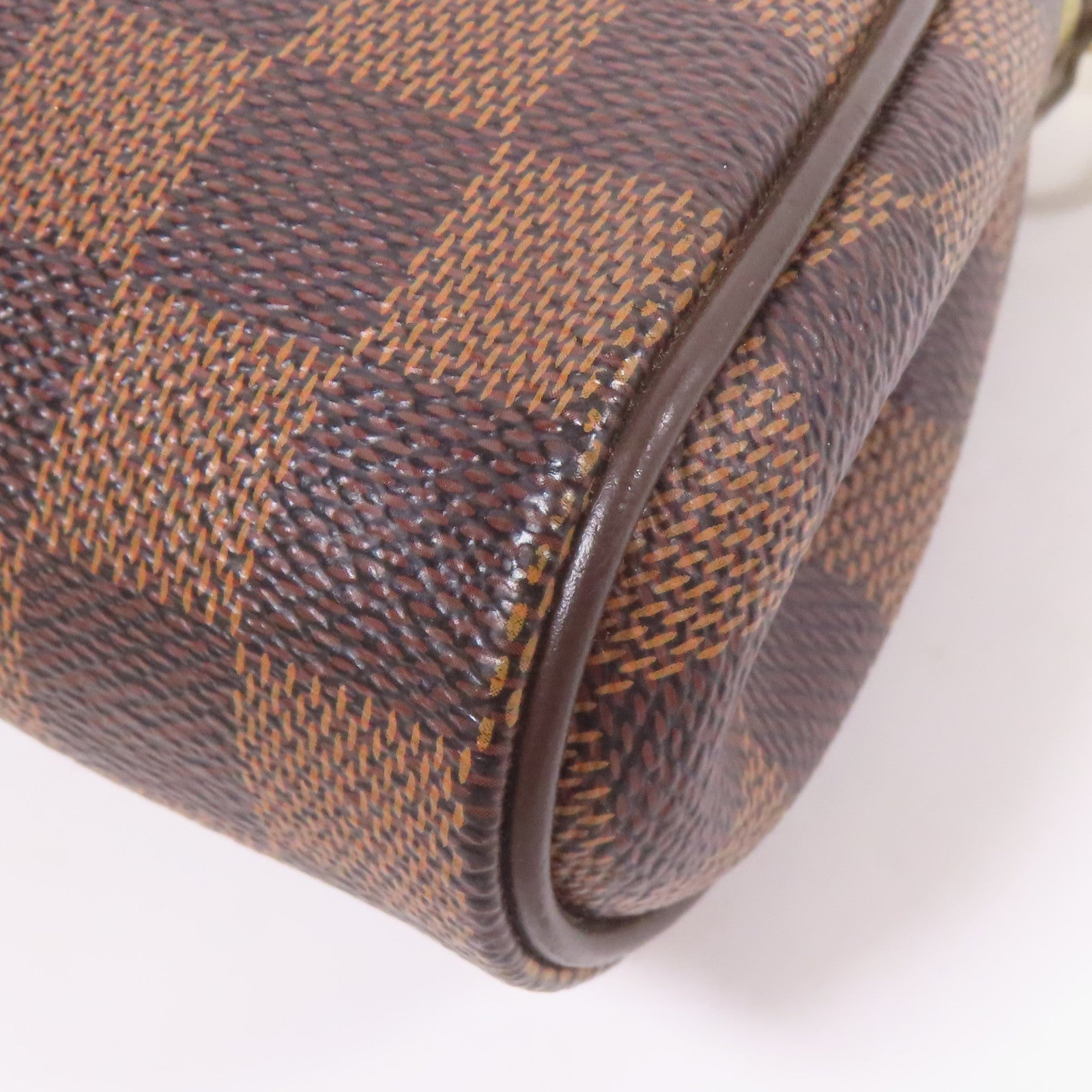 LOUIS VUITTON Damier Eva金扣手挽肩背兩用袋