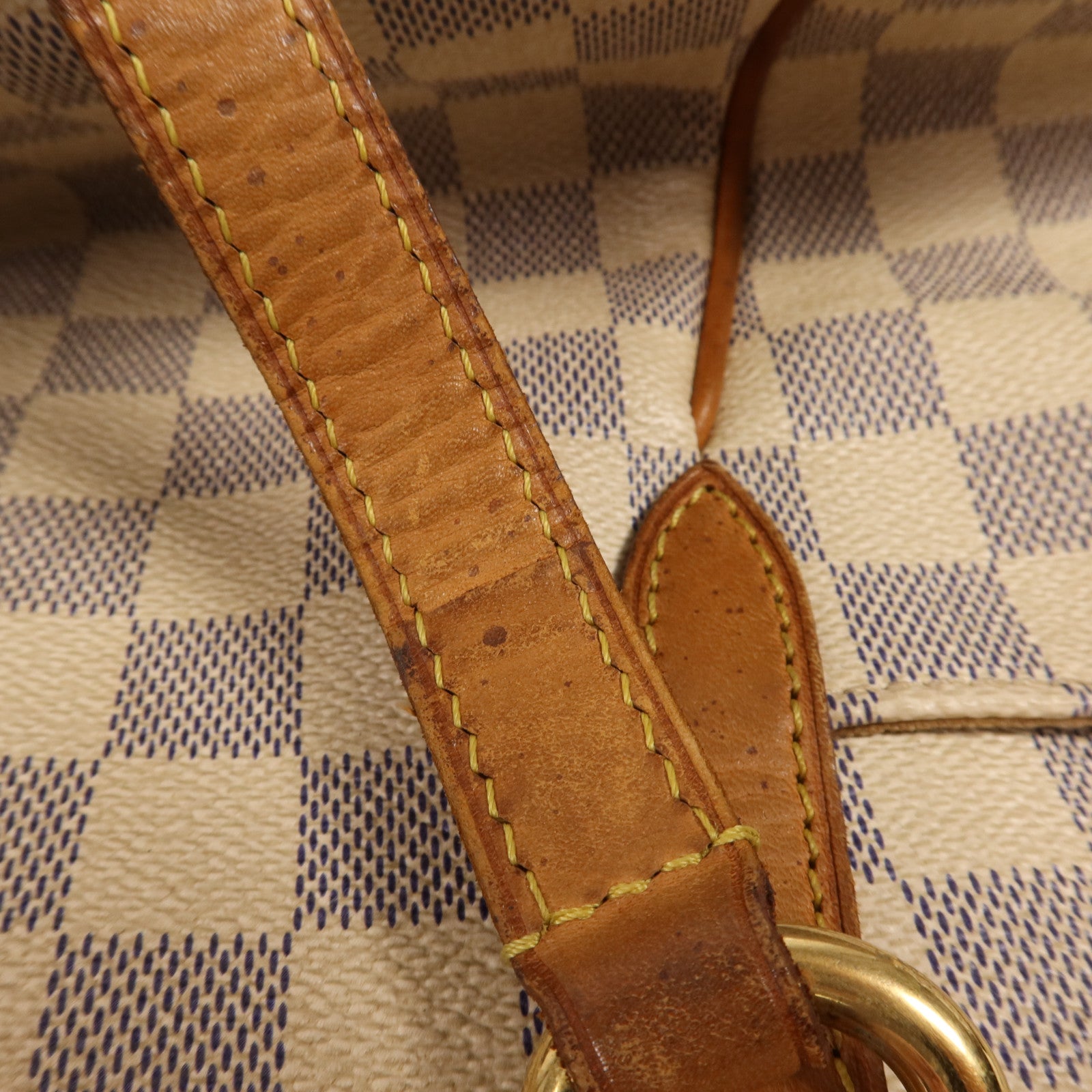 LOUIS VUITTON Damier Azur Totally PM金扣肩背袋