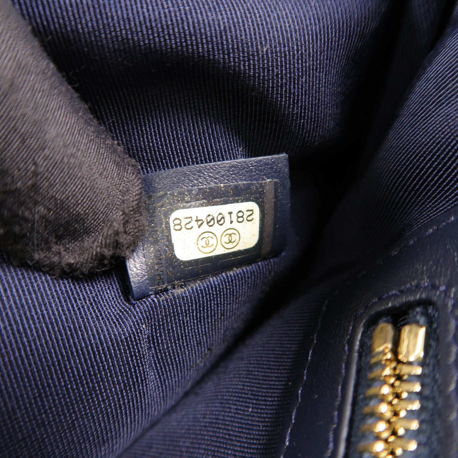 CHANEL 帆布Deauville Clutch Medium手拿包