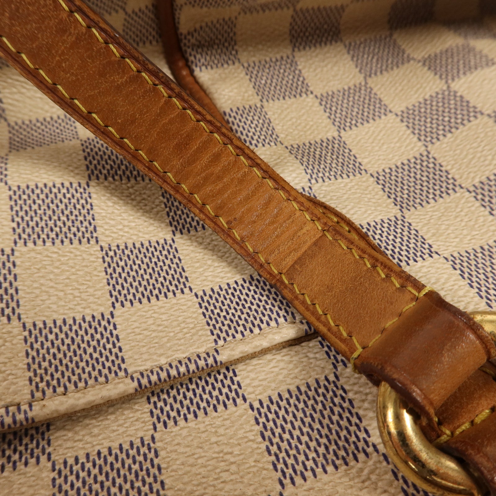 LOUIS VUITTON Damier Azur Totally PM金扣肩背袋