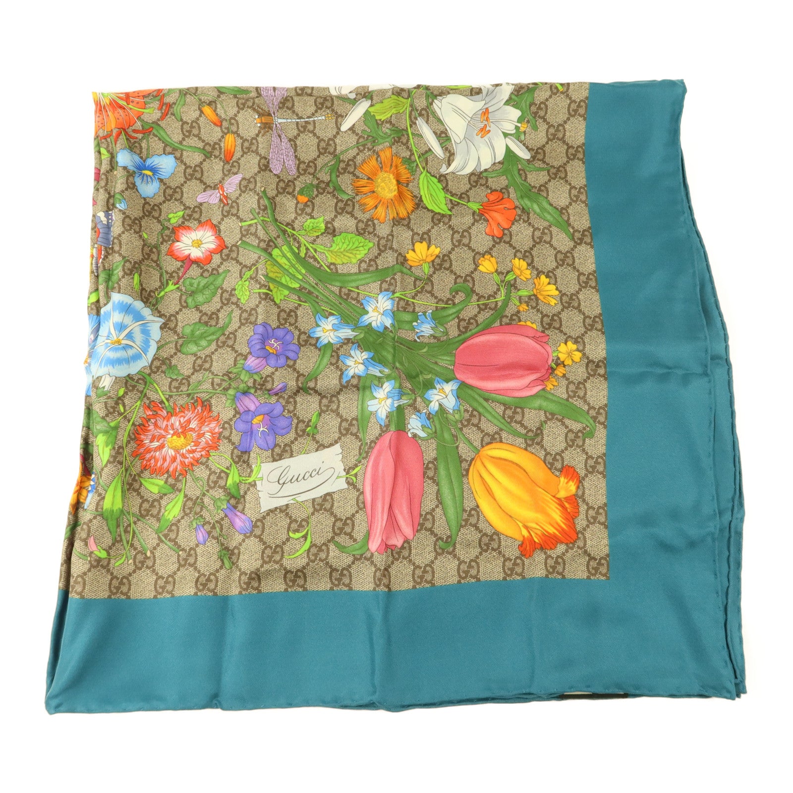GUCCI 絲質Scarf絲巾
