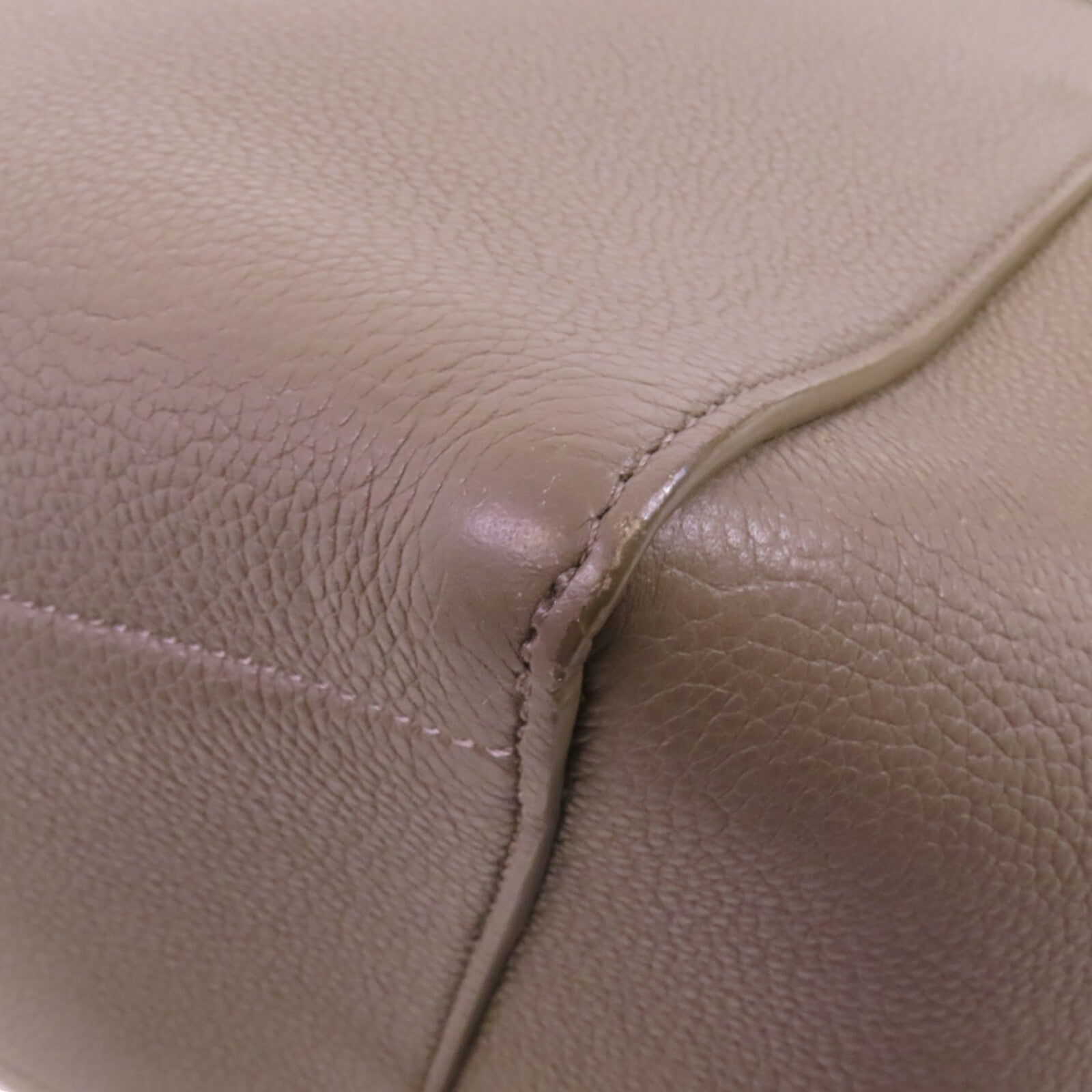 CELINE 牛皮皮革Sangle Bucket Bag金扣肩背袋